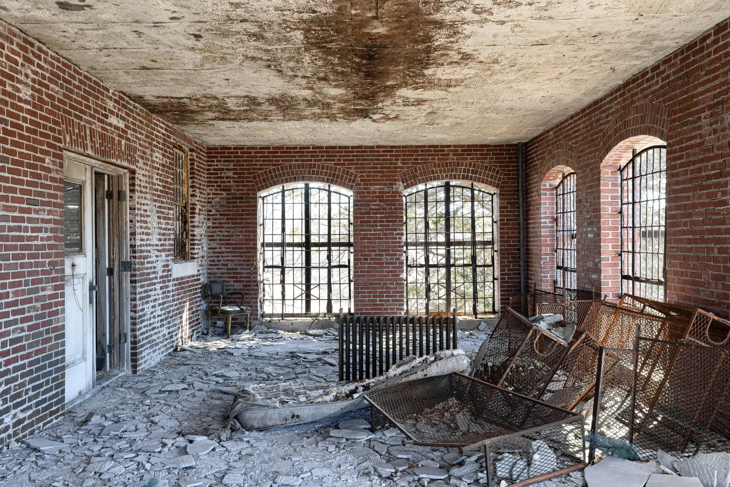 Patient Porch, Patient Dormitory (Welcome Arnold/ building 96)
