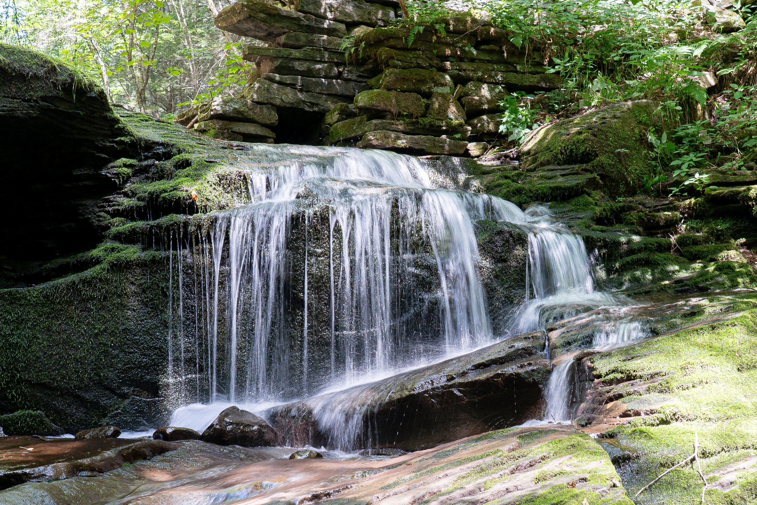 Russel Brook Falls, Roscoe 