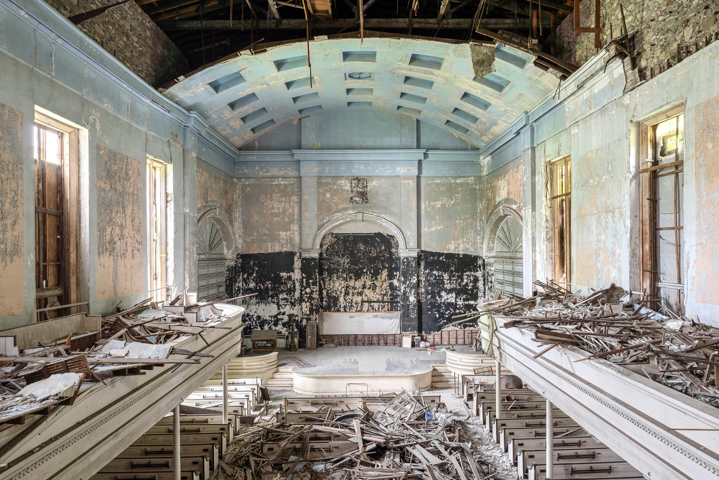 Dilapidated Church, NY