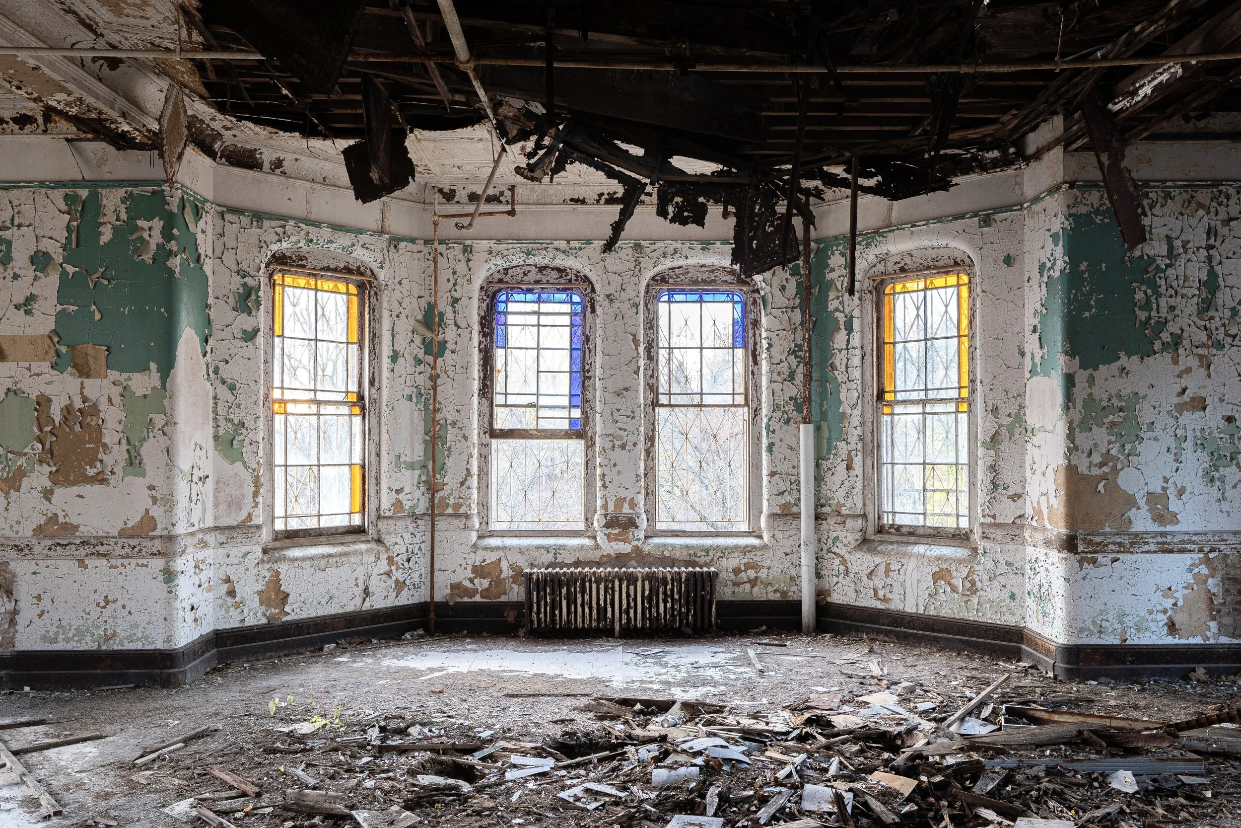 End Ward Dayroom, Female Wing (building 51, main)