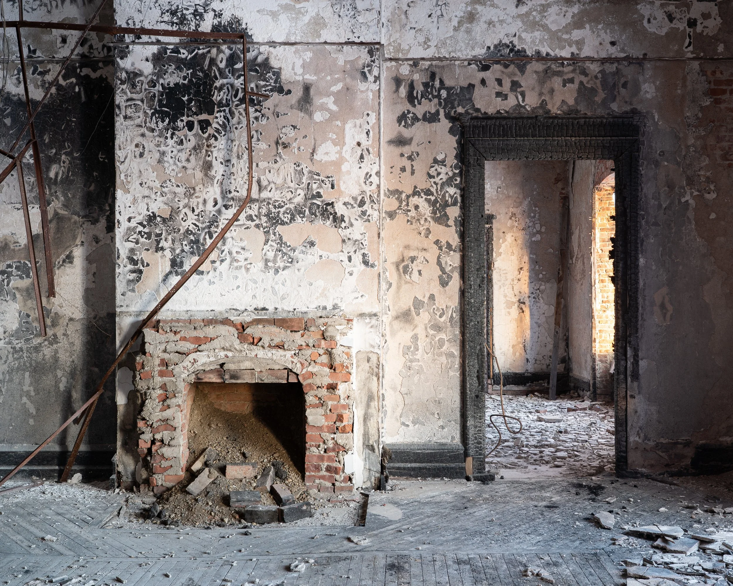 Charred, Administration Building 