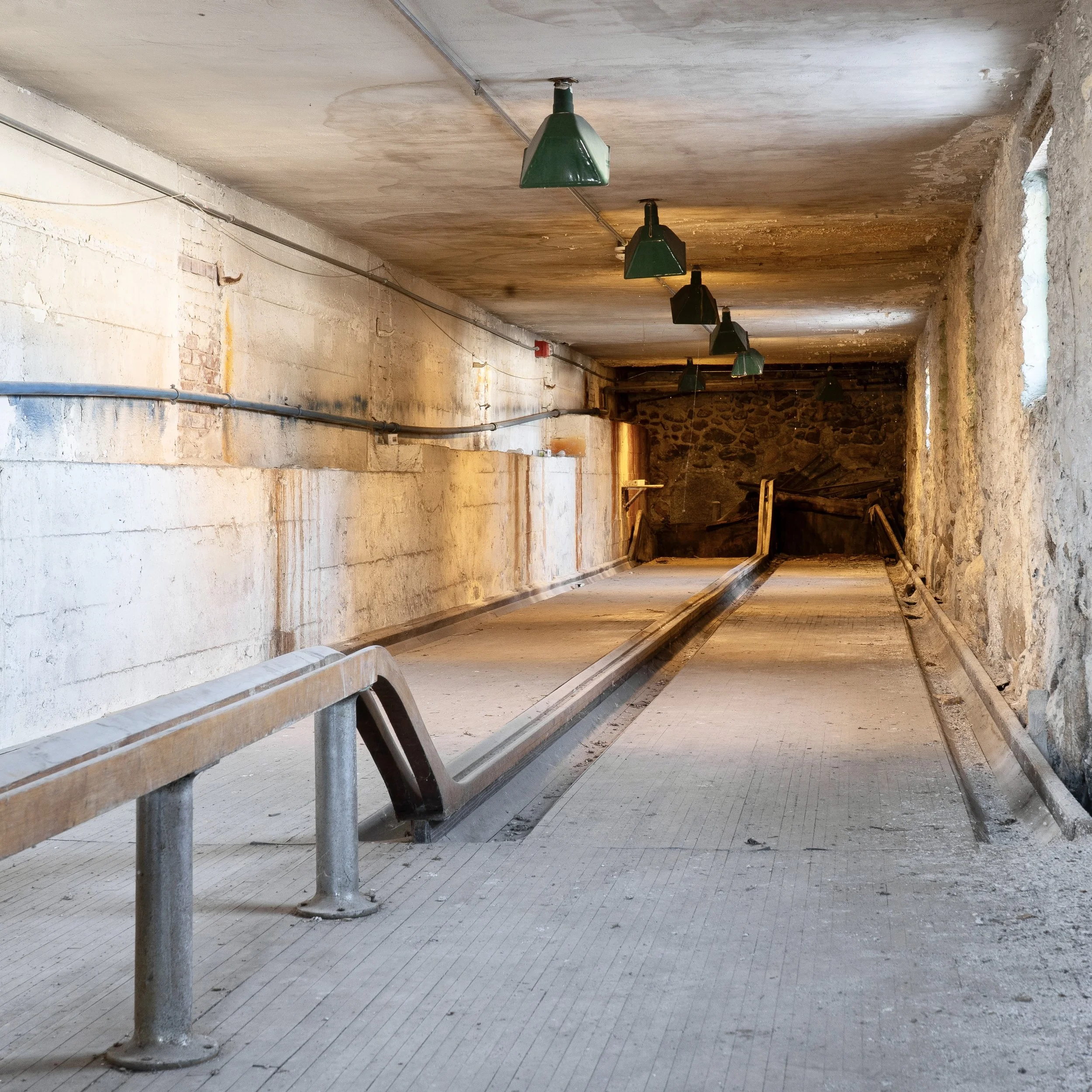 Staff Bowling Alley. Tewksbury State Hospital, Tewksbury, MA