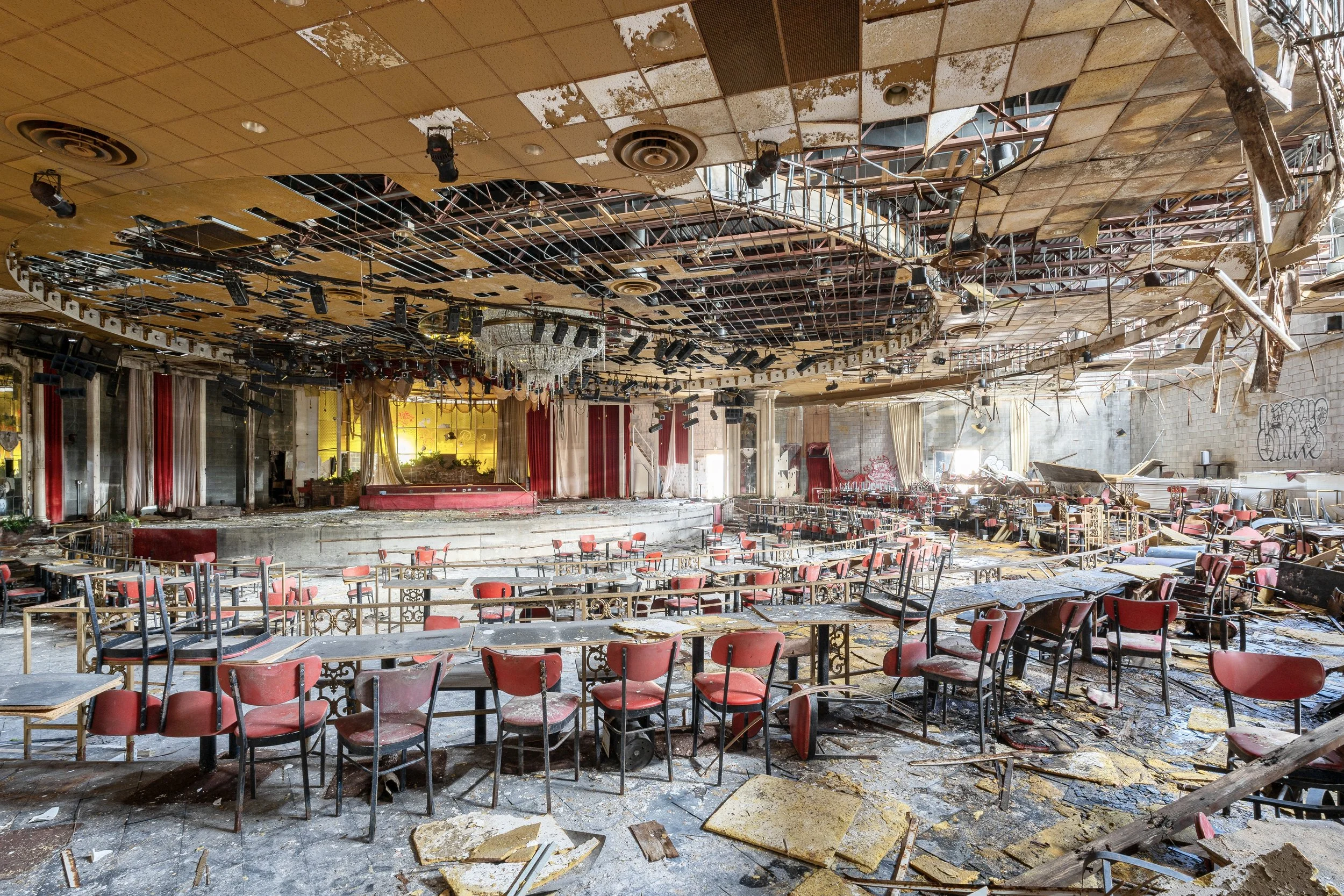 Abandoned Browns Resort Theater, Fallsburg