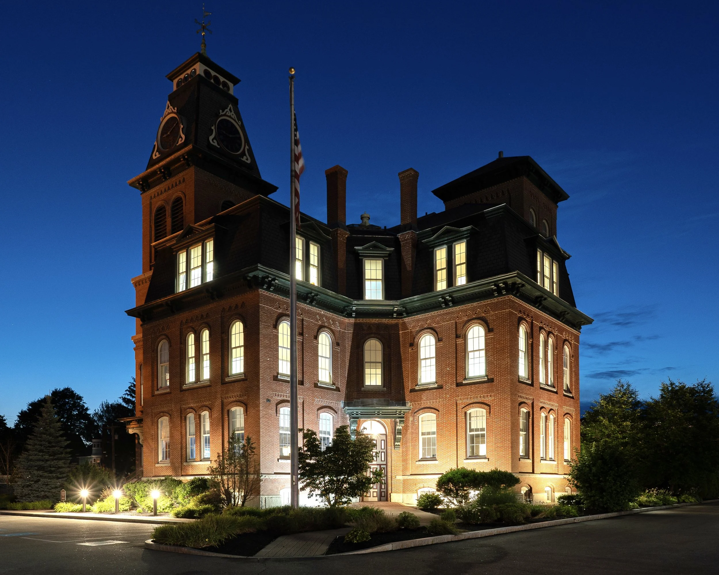 The Haunting Glow. Ash Street School, Manchester, NH