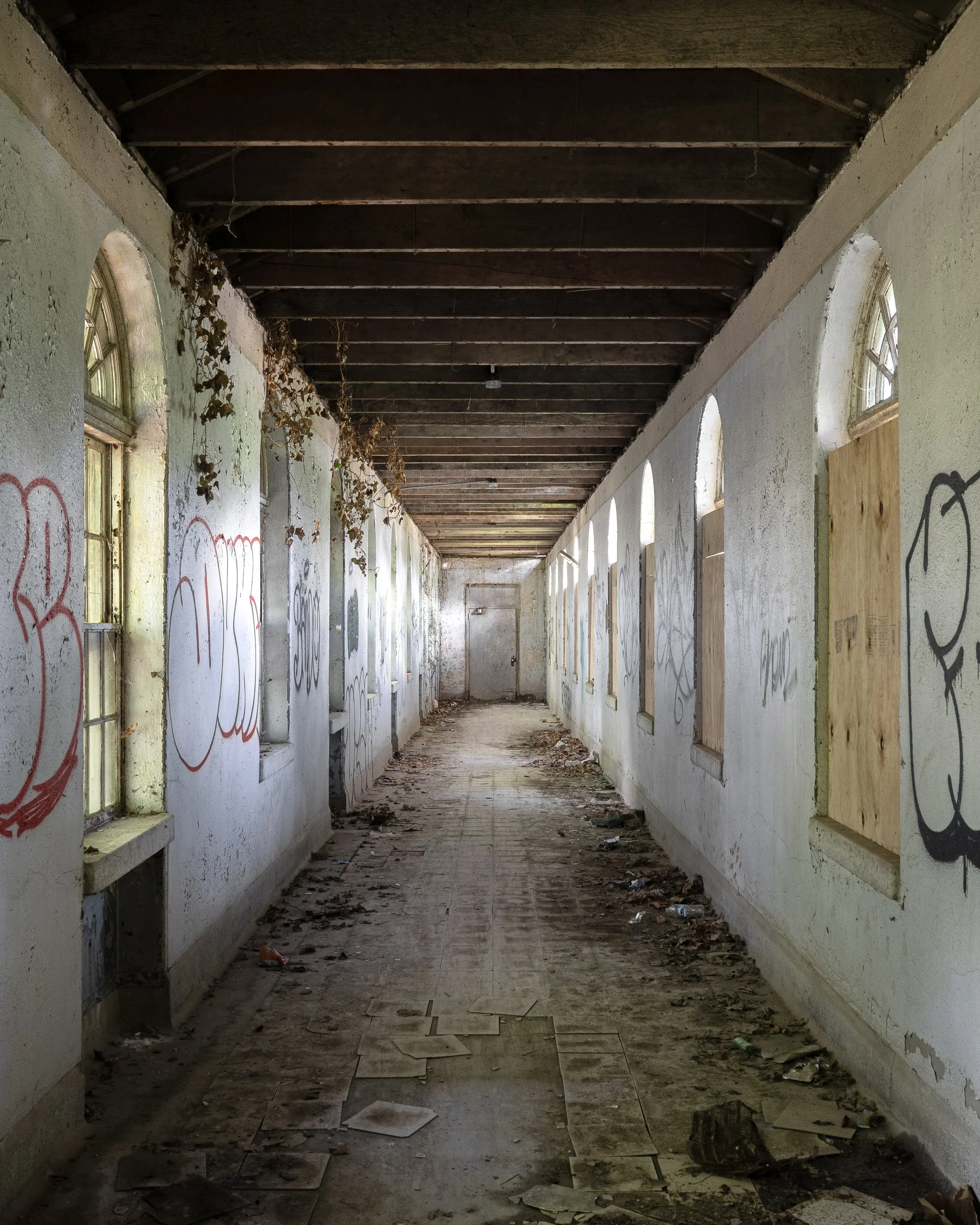 Breezeway, St Elizabeth's Government Asylum for the Insane, Washington DC