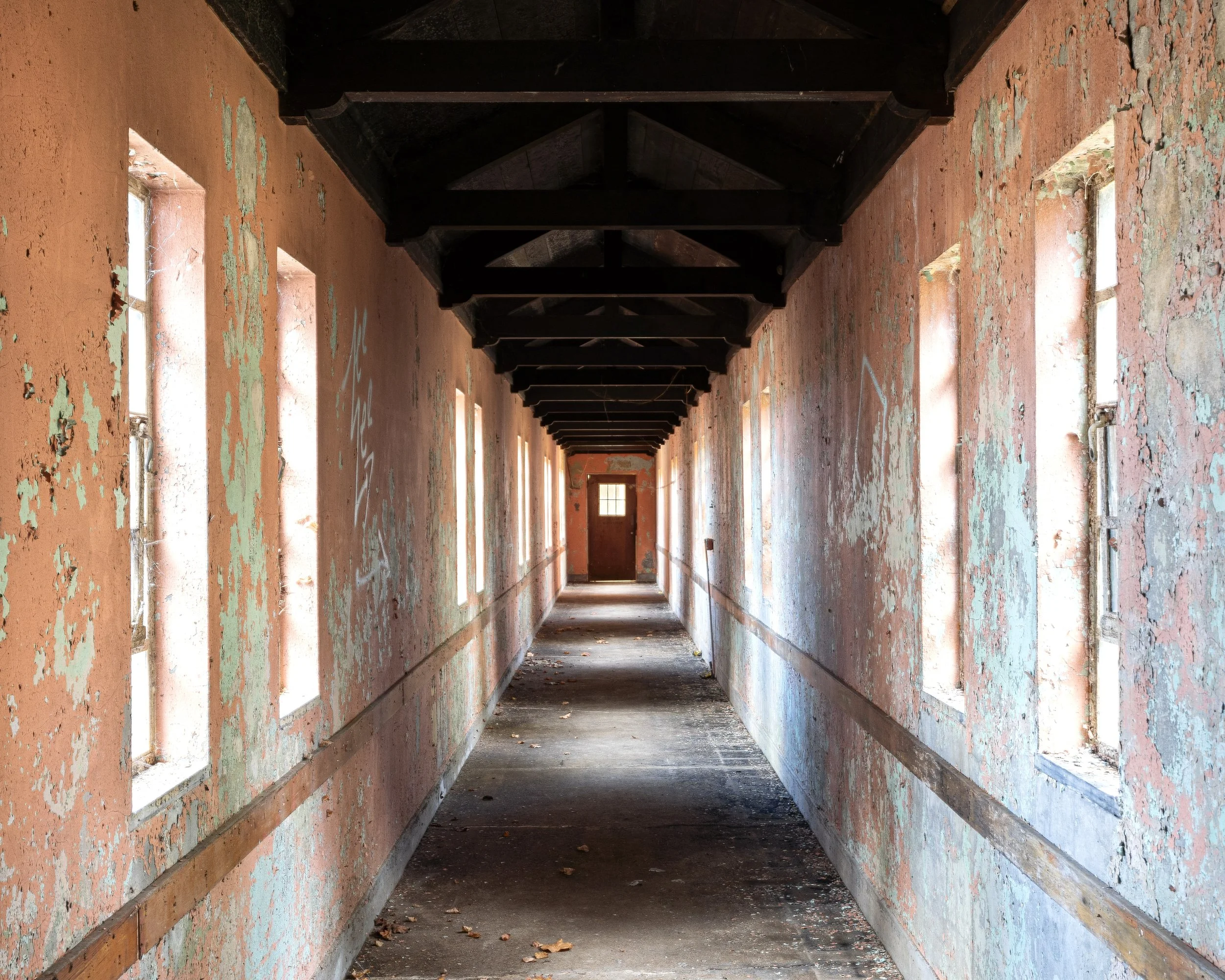 Breezeway, State Hospital, NY