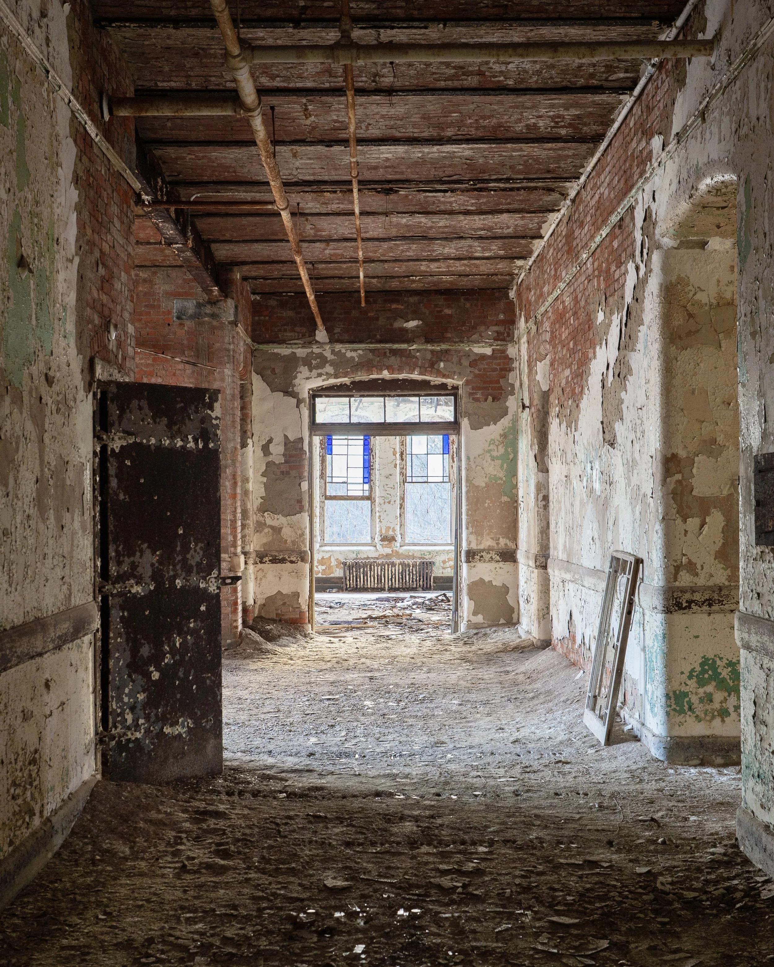 End Ward Dayroom Corridor, Female Wing (building 51, main)