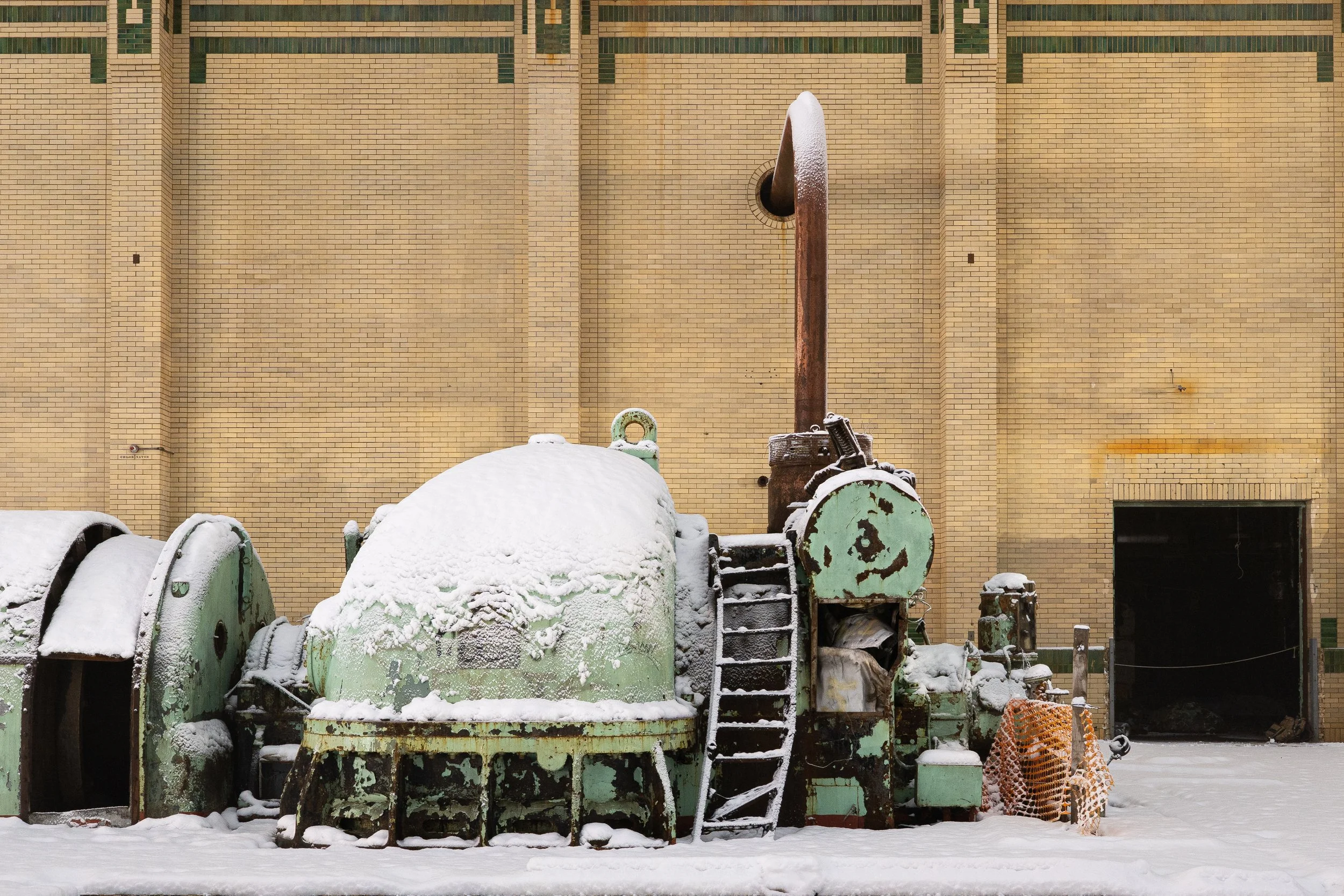 Turbine Dusting, Sayreville Generating Station, Sayreville NJ