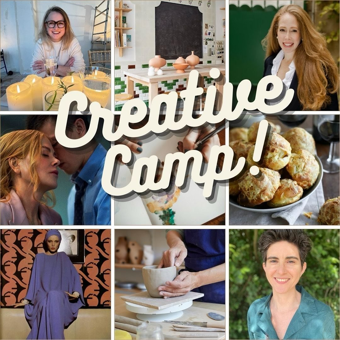 You&rsquo;ll know that creativity is HIGH on my list of personal and professional necessities!

I am so pleased to be part of the @zevab Creative Camp series, an invitation to step back and immerse yourself in a new reflective space.

In the June 11t
