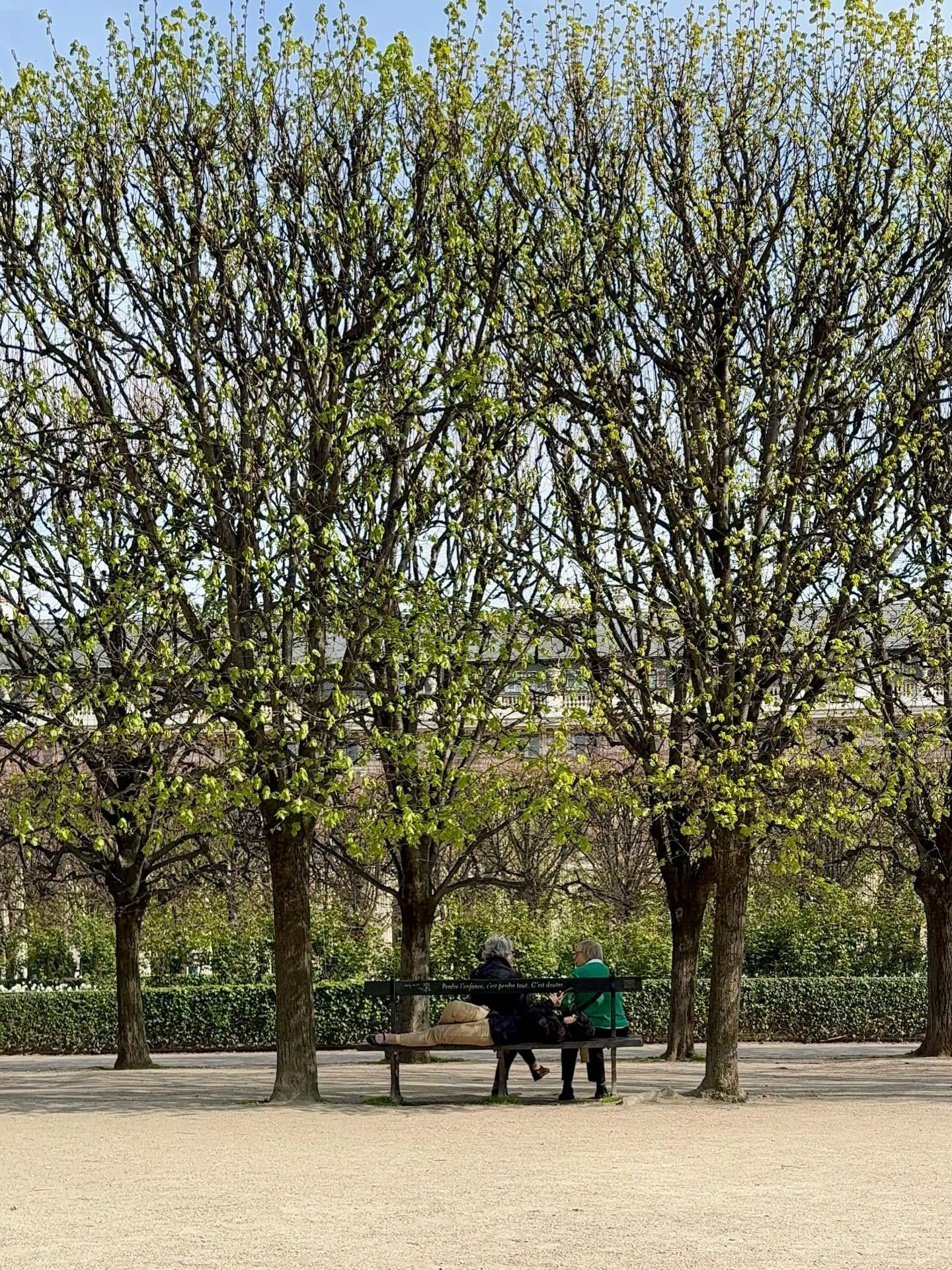 Realizing I love the quiet of the in-between the best.