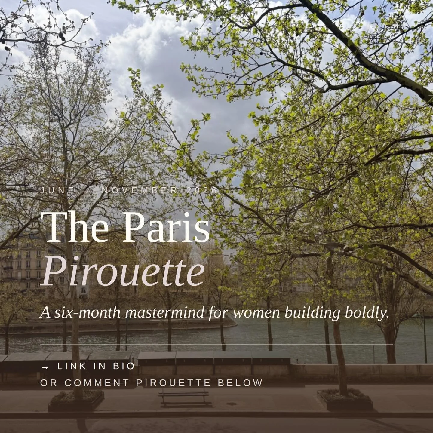 I&rsquo;ve been lucky. I have a circle. Women who tell me the truth, celebrate my wins like they&rsquo;re their own, help le to think long term about what I&rsquo;m building.

I know &mdash; from years of bringing women together in a room &mdash; how