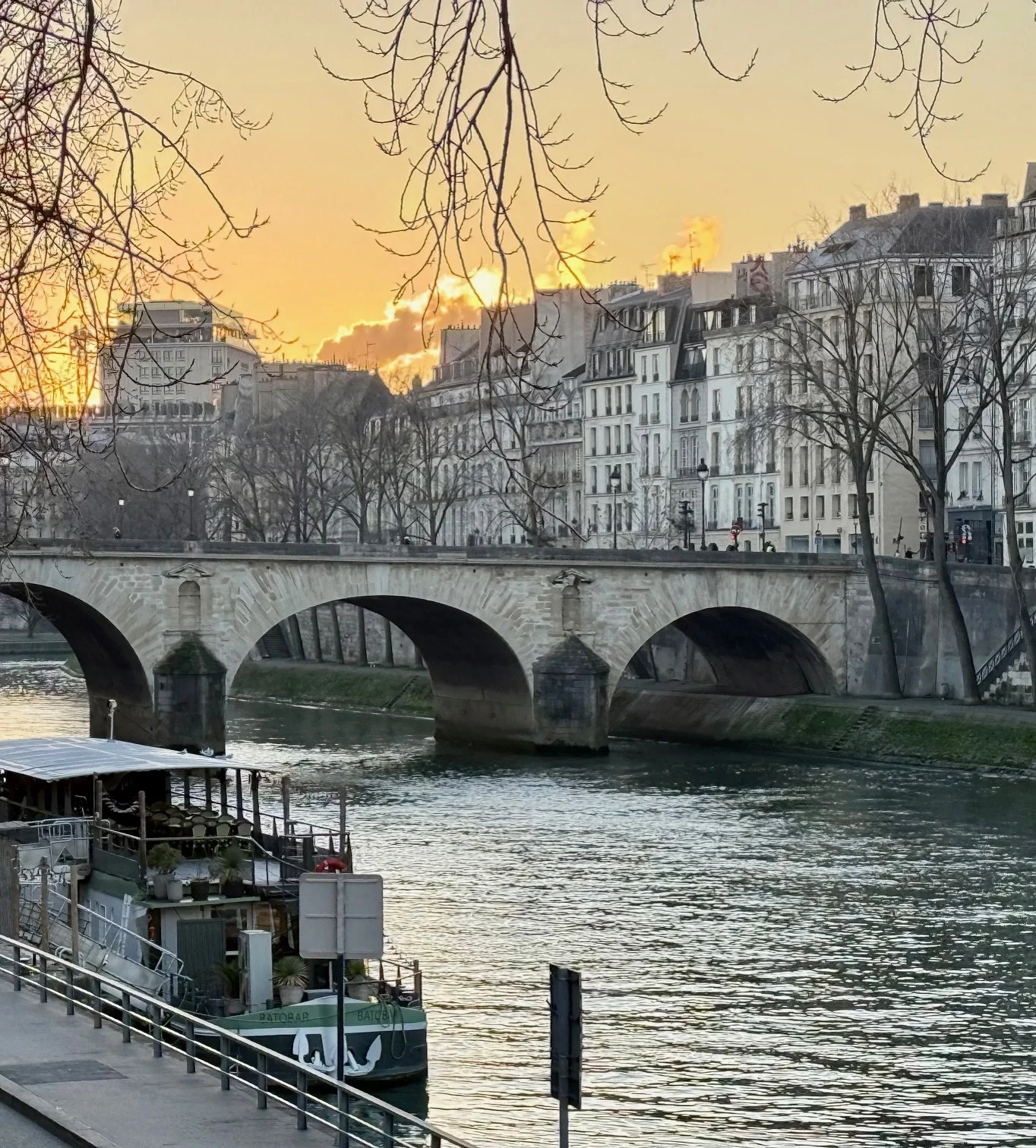Paris in the winter is magical.