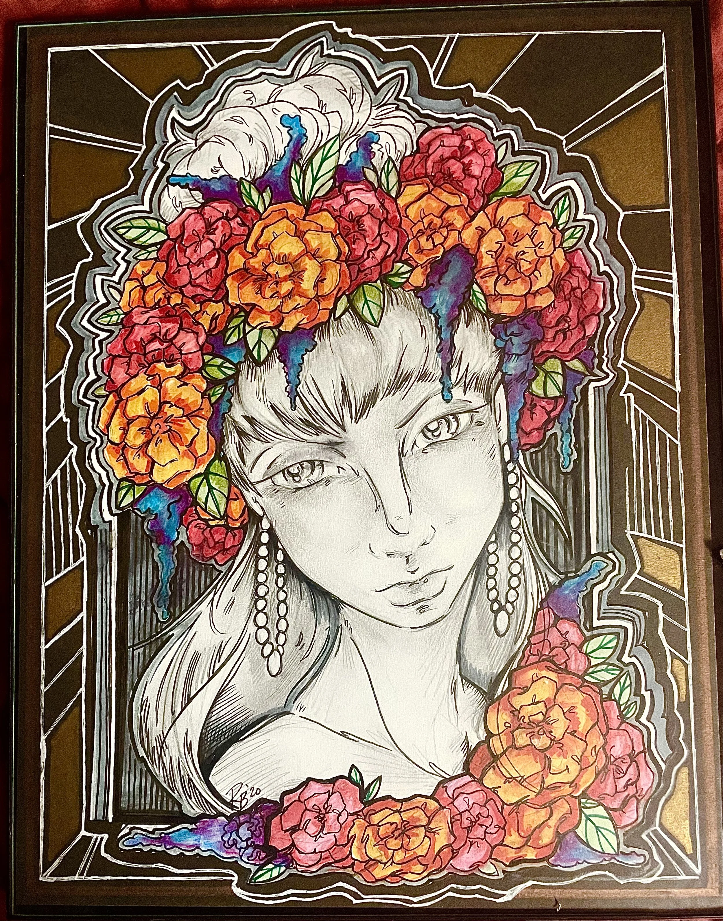 Crown of flowers