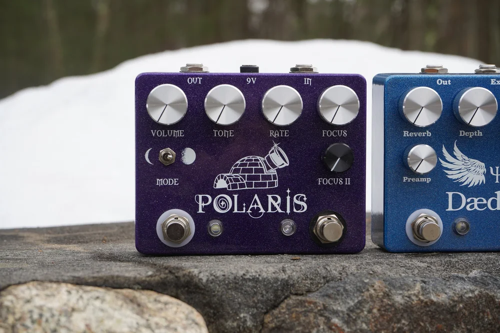 COPPERSOUND pedals POLARIS コーラス Polaris Analog Chorus & Vibrato — CopperSound Pedals