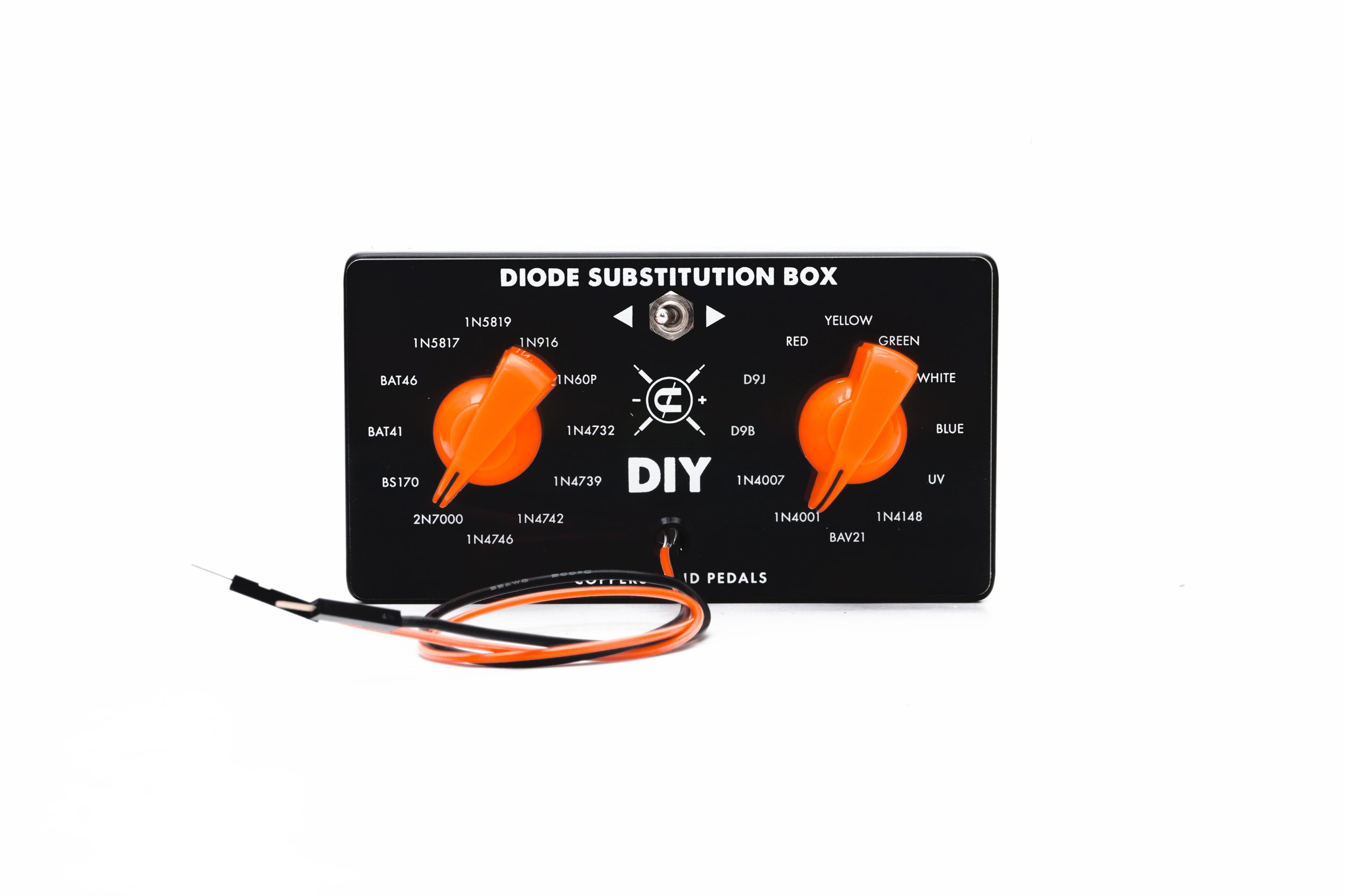 CopperSound DIY Substitution Boxes for Fast, Easy Component Switching in Guitar Pedal Prototyping