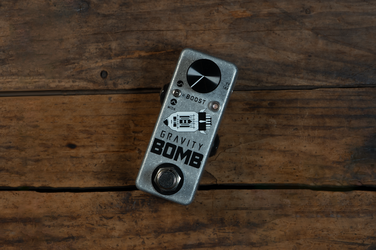 Gravity Bomb Clean Boost & Mids Enhancer — CopperSound Pedals