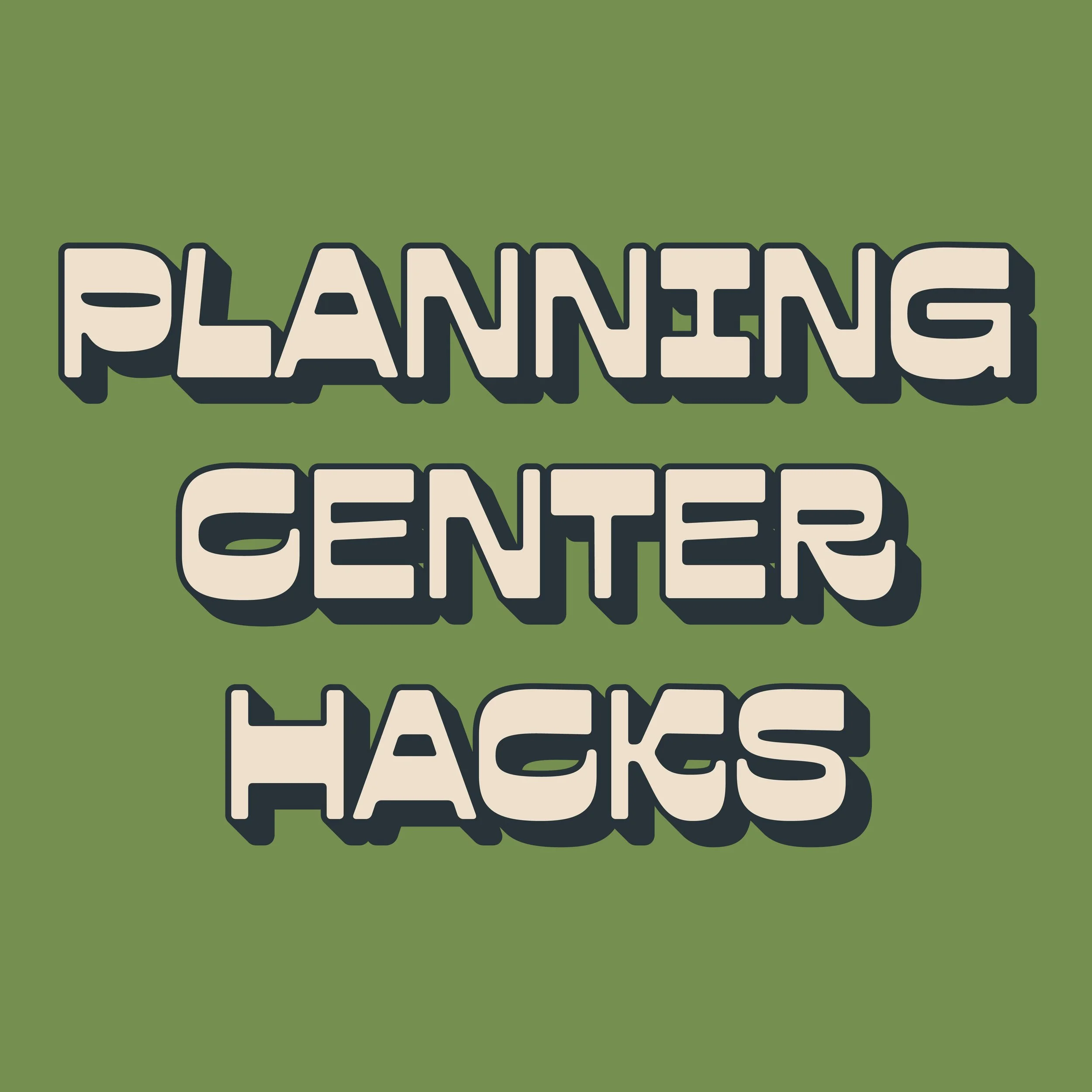 3 Planning Center Hacks Worship Leaders Should Be Using