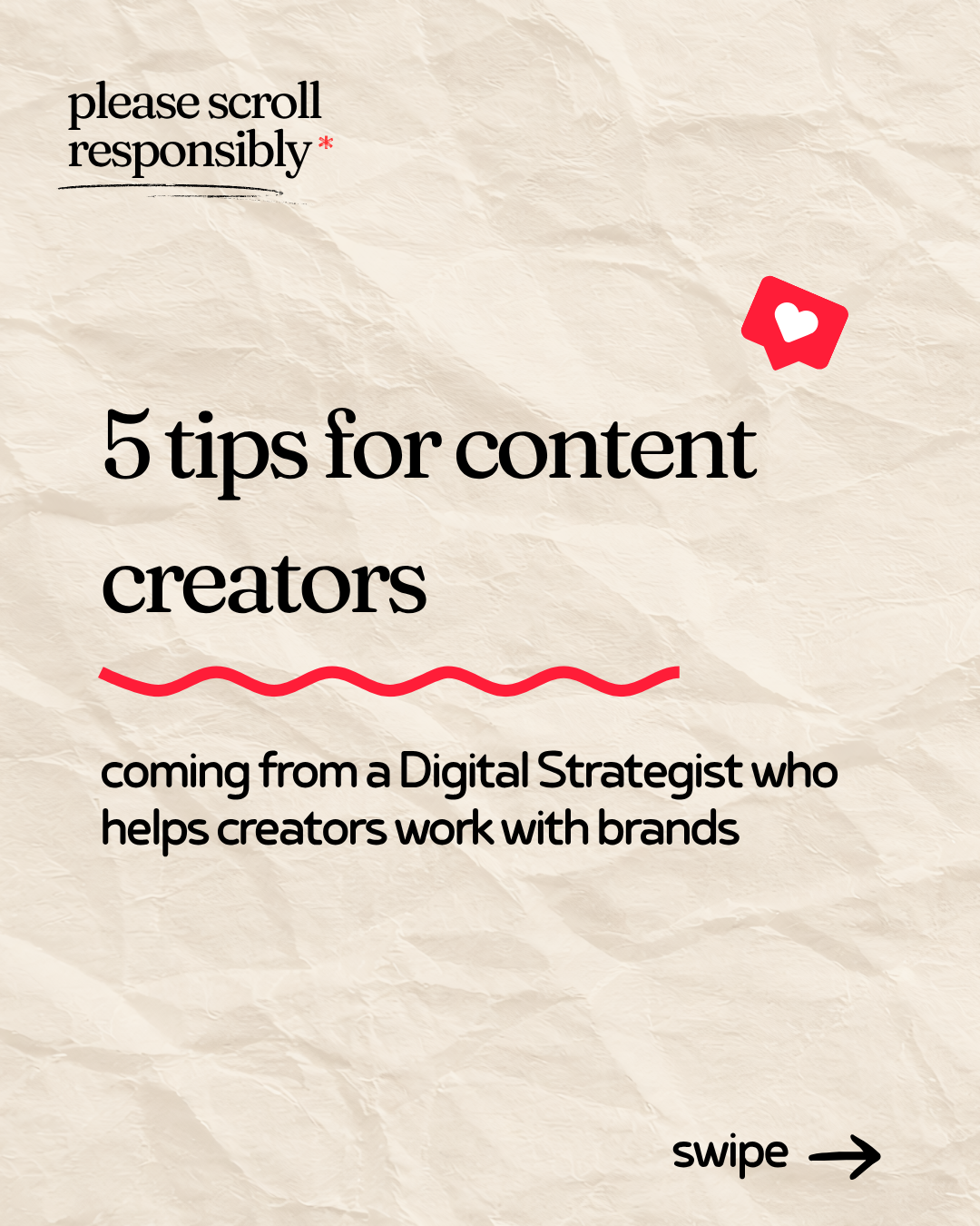 5 things I wish creators knew - as a Digital Strategist who helps creators work with brands