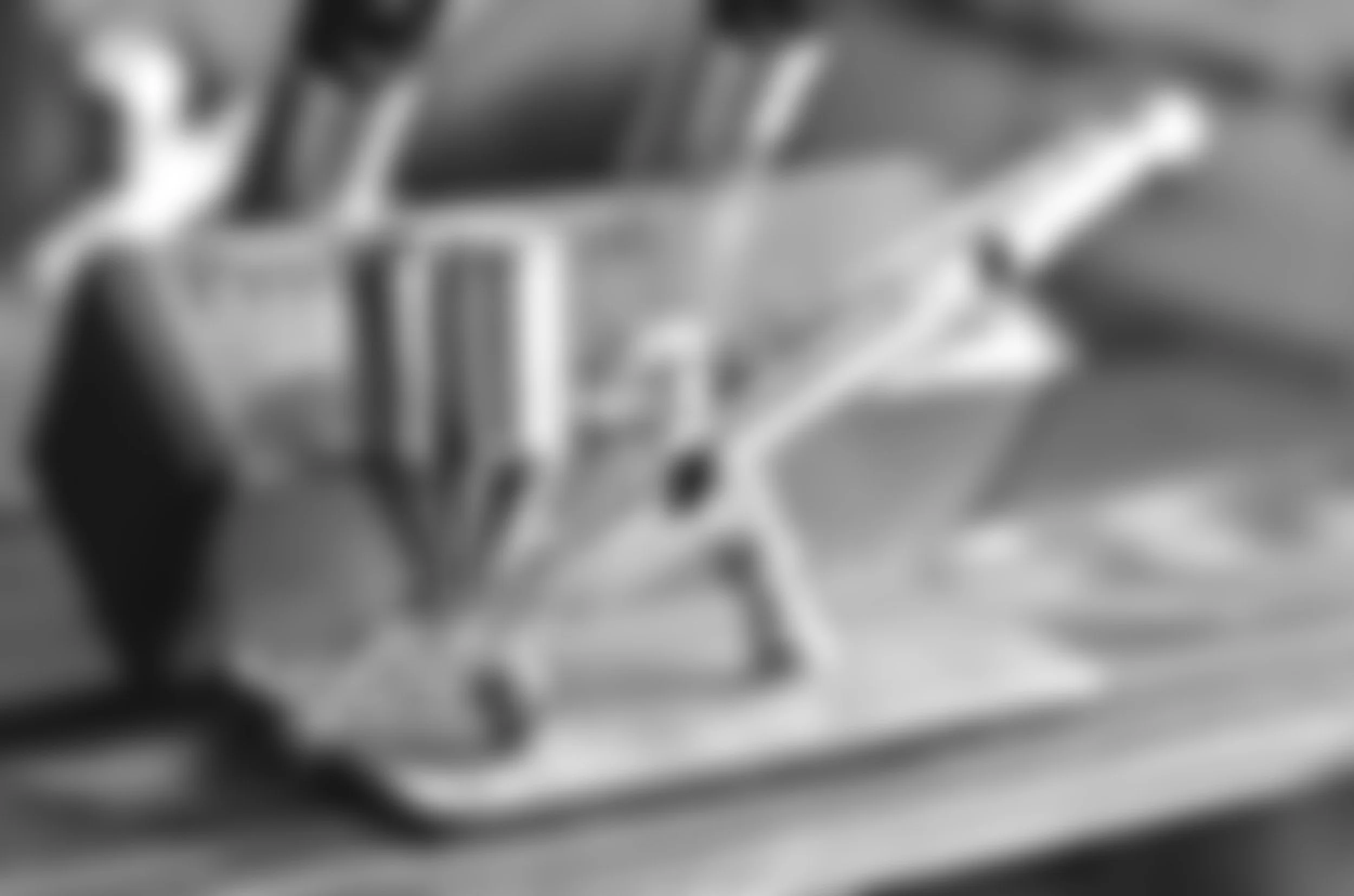airbrush sitting on desk