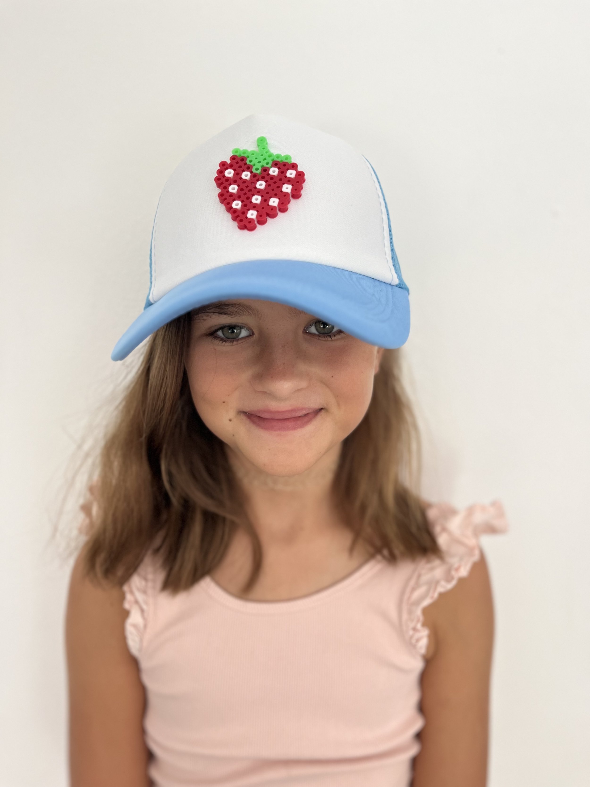 Strawberry Cap (Blue)