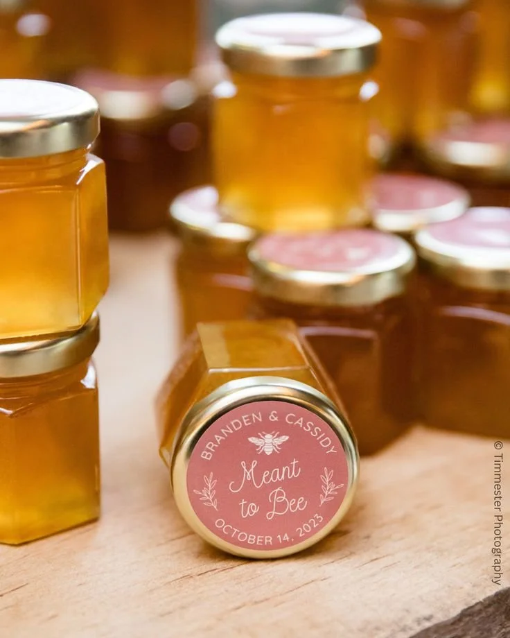 Personalized Honey Favors