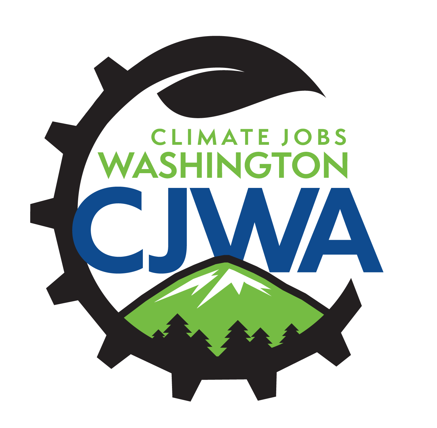 Logo for Climate Jobs Washington