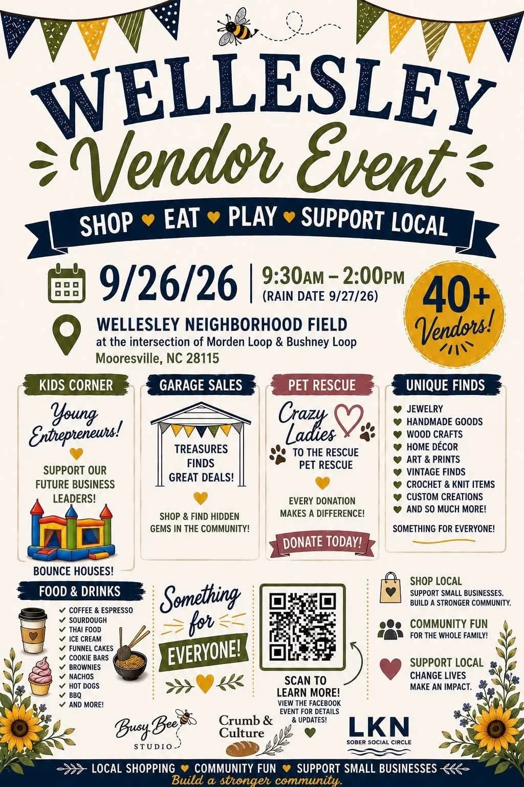 Wellesley Vendor Event