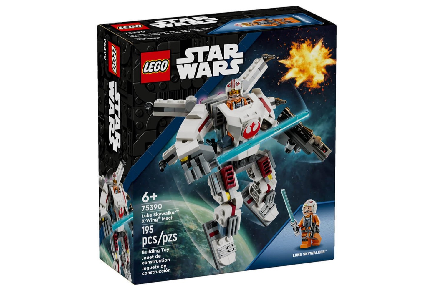 Luke Skywalker X-Wing Mech / 75390 - NEW