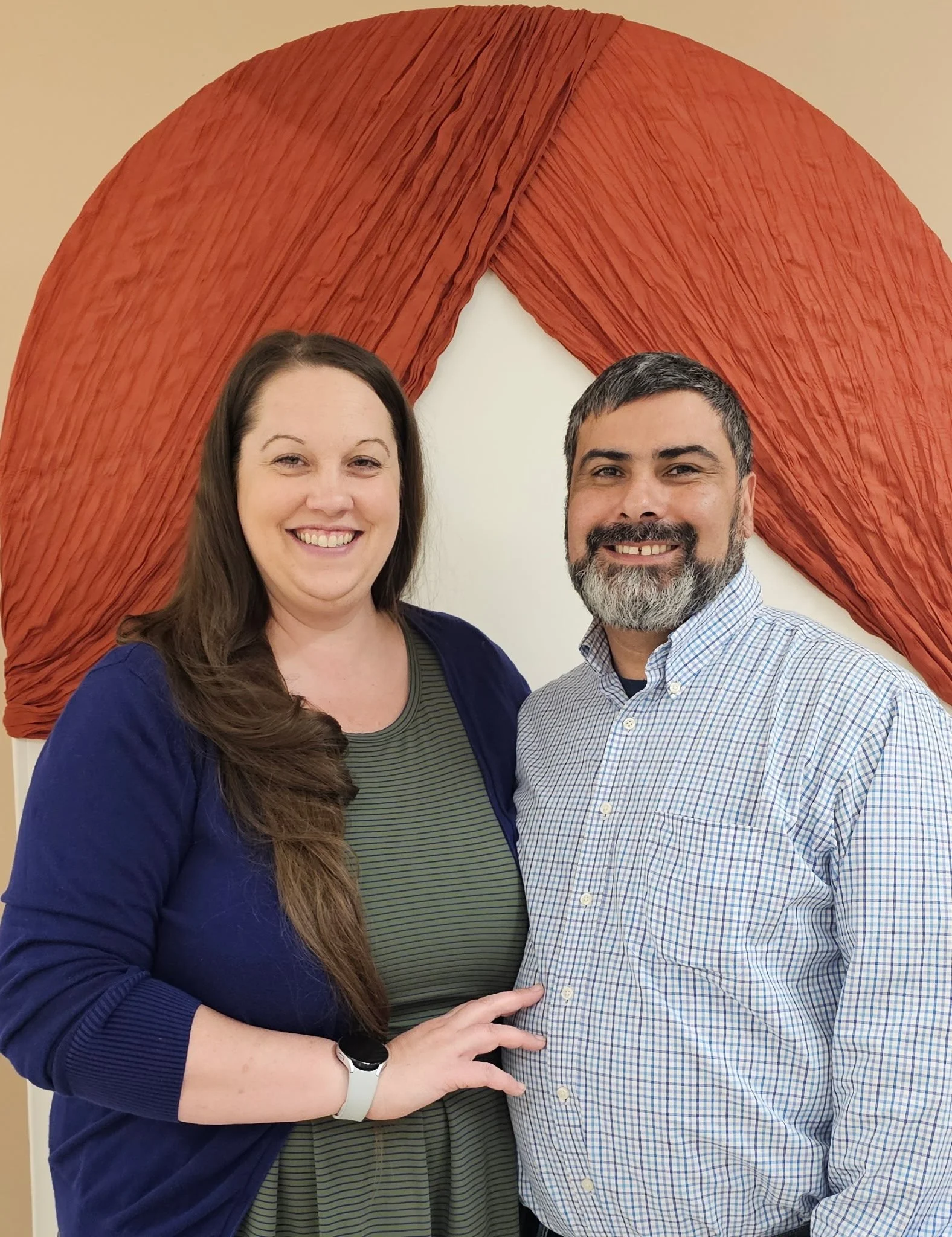 Pastor David with his wife Kelli