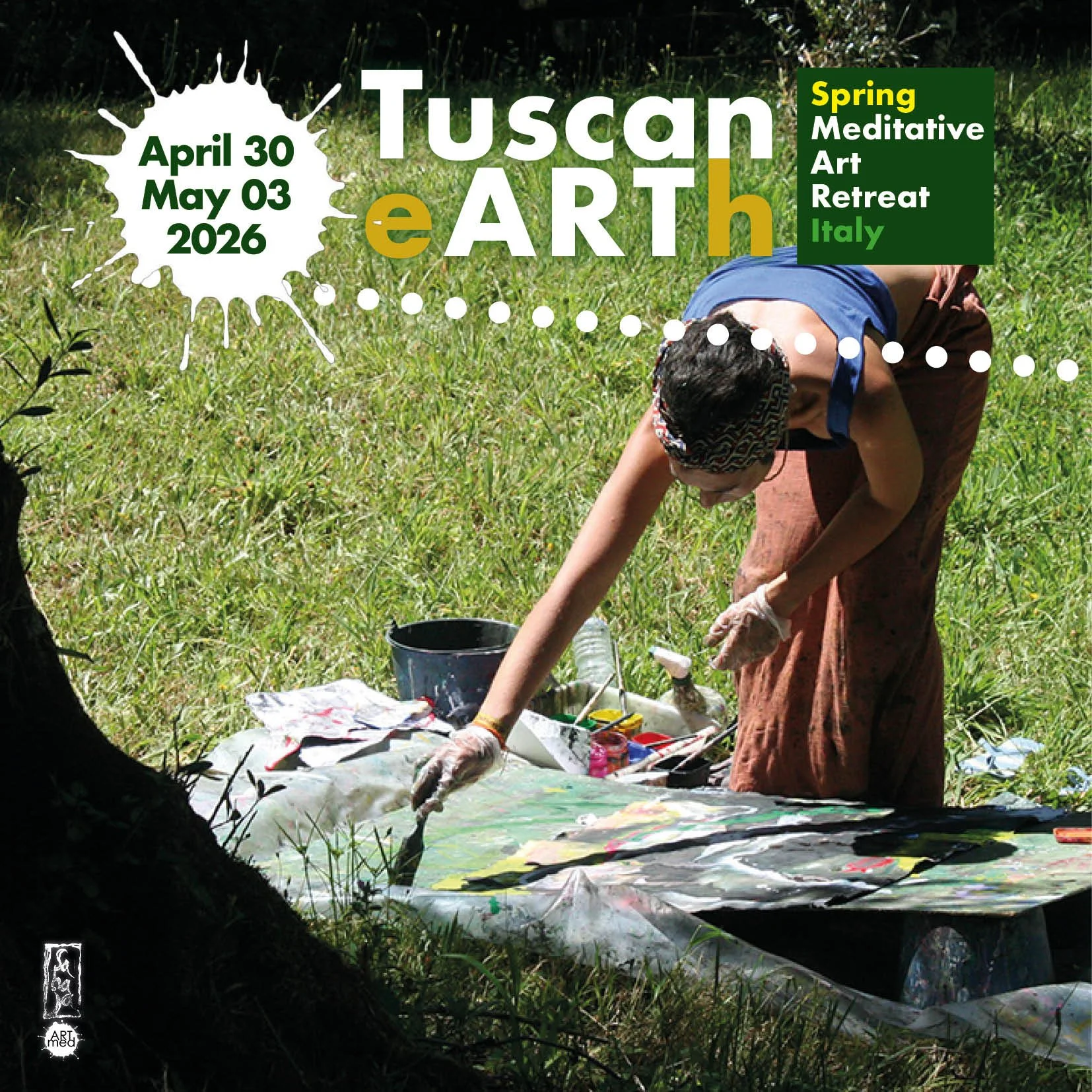 Tuscan eARTh - Spring Meditative Art Retreat Italy with Sahaja