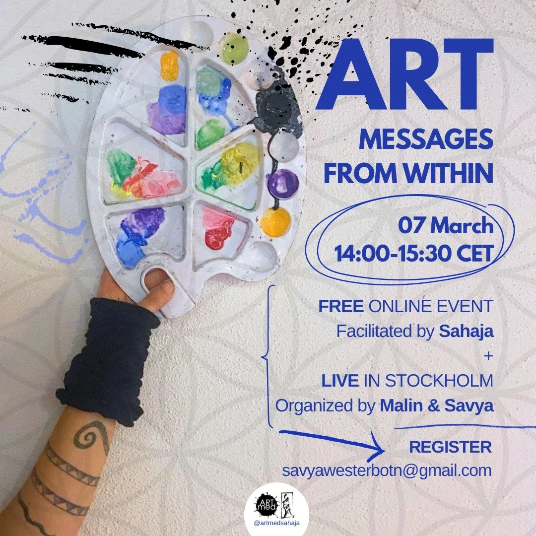 Art messages from within - FREE online event