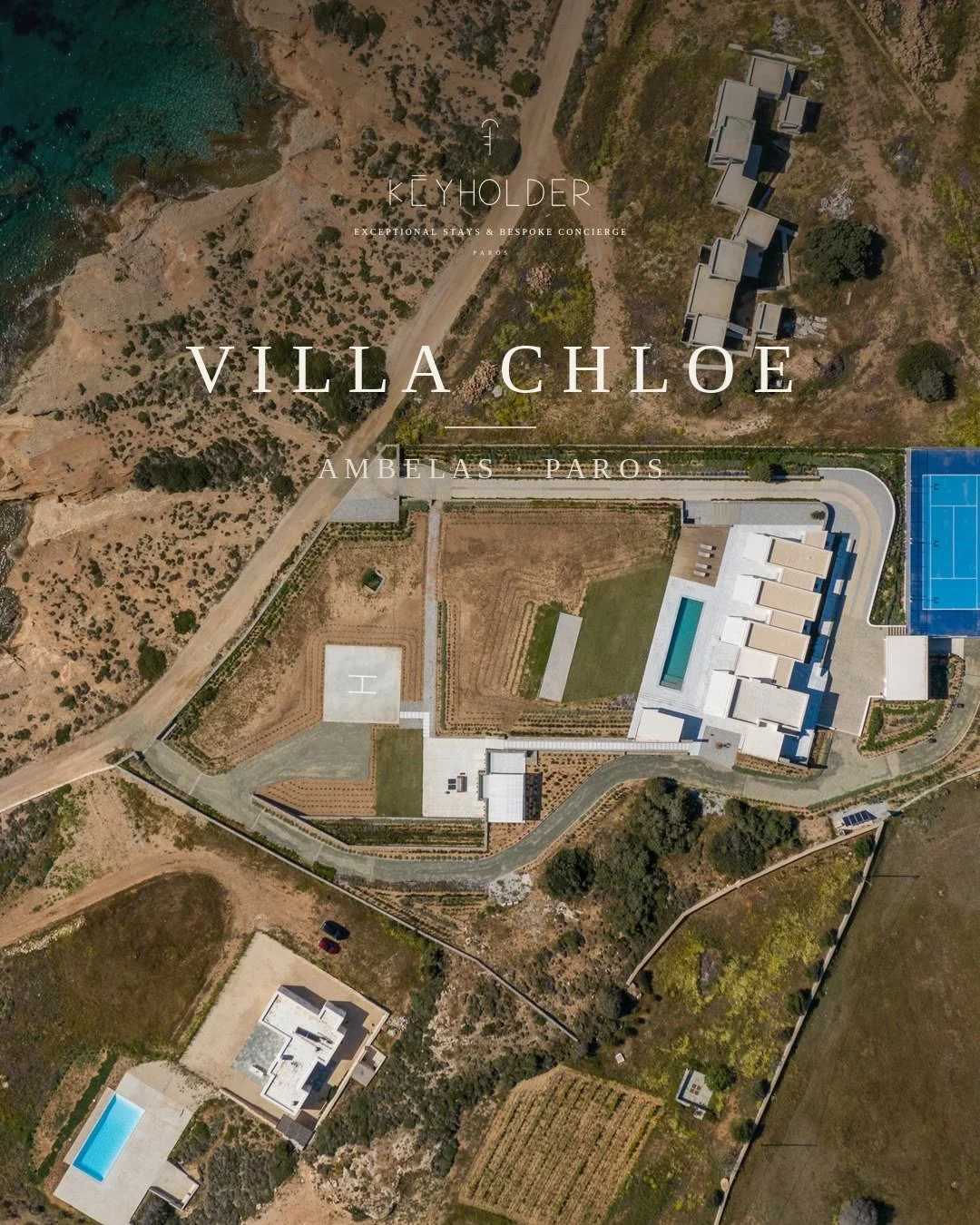 VILLA CHLOE &middot; Ambelas
Coastal drone lines, a stone dining terrace built for August's long table. Seven bedrooms, calm kept.
Sleeps 14 &middot; 7 bedrooms
The key is waiting &rarr; keyholderparos.com/villa-chloe
#Keyholderparos #paros #concierg