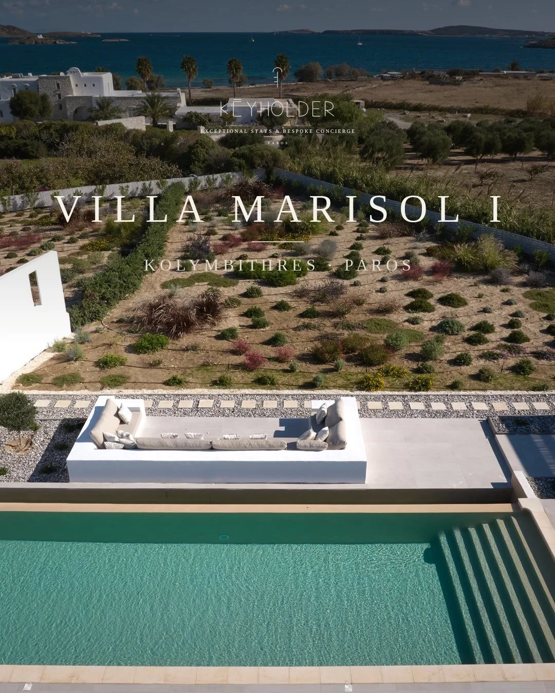 VILLA MARISOL I &middot; Kolymbithres
Poolside afternoons above the sculpted rocks of Kolymbithres, the sea beyond the gardens.
Sleeps 8 &middot; 4 bedrooms
The key is waiting &rarr; keyholderparos.com/villa-marisol-i
#Keyholderparos #paros #concierg