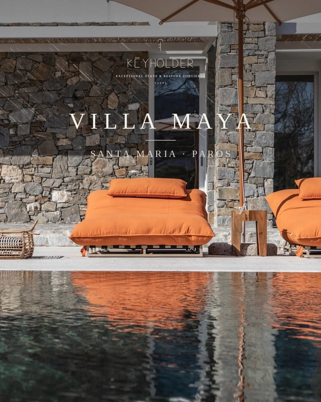 VILLA MAYA &middot; Santa Maria
Striking stone, loungers the colour of late sun. Five bedrooms, no fuss, all summer.
Sleeps 10 &middot; 5 bedrooms
The key is waiting &rarr; keyholderparos.com/villa-maya
#Keyholderparos #paros #concierge #villarentals