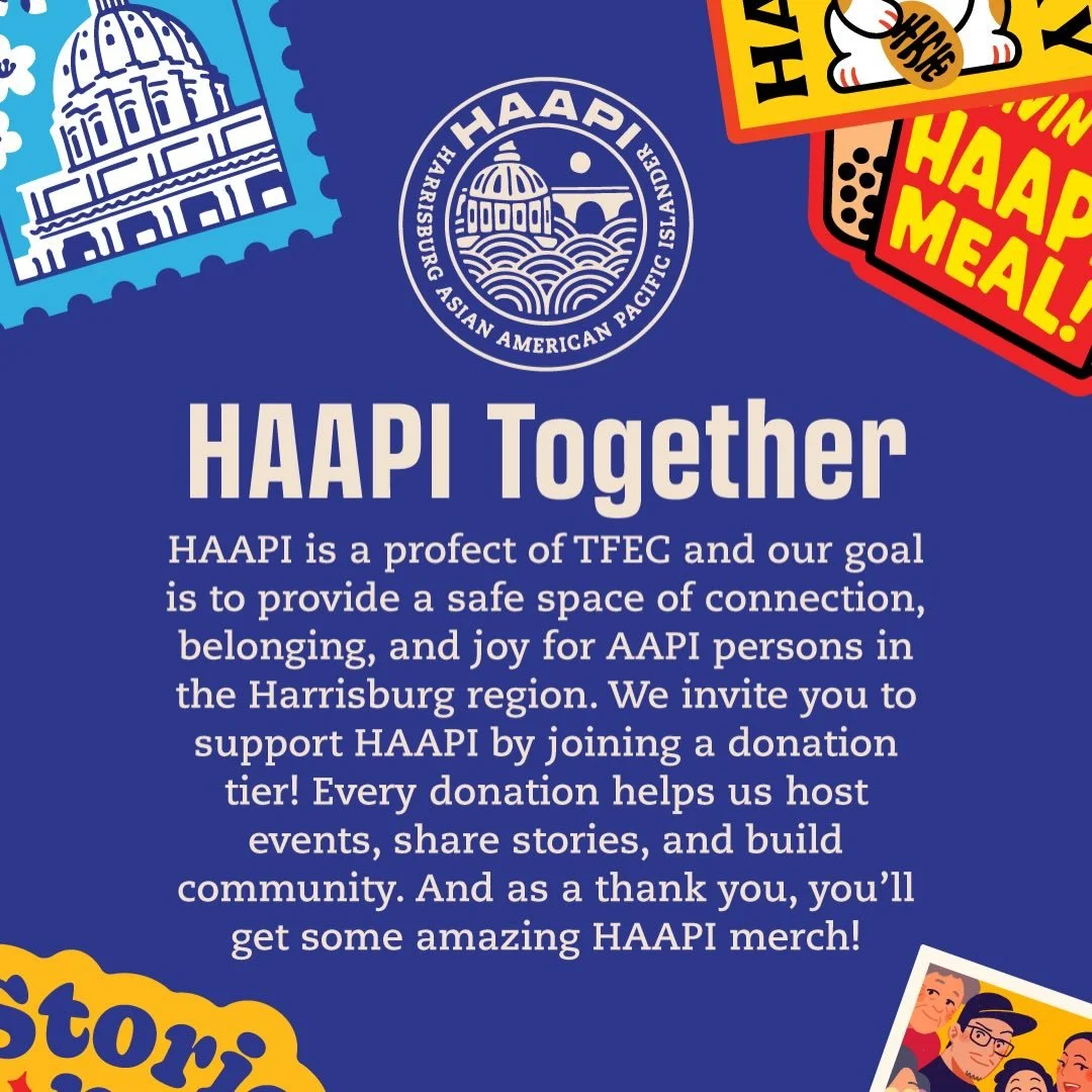 Help support HAAPI by joining a donation tier through the link in our bio and receive some ~cool~ merch!