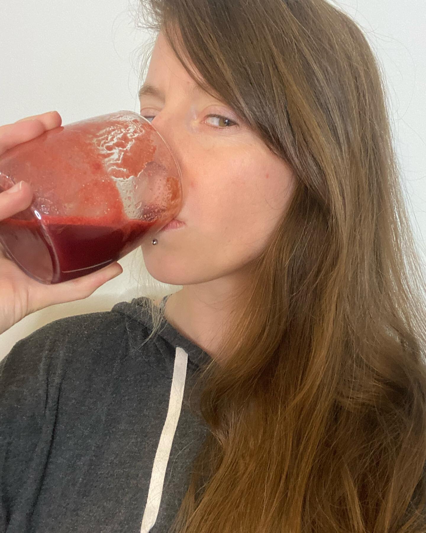 Fact, bears eat beets. Bears, beets, Battlestar Galactica.
🤪
Been busy as hell the past few weeks. I got two massages last week for maintenance, and now I get to circle back on nourishing my insides this week. 
[Nourishment in my cup: Beet. Cucumber