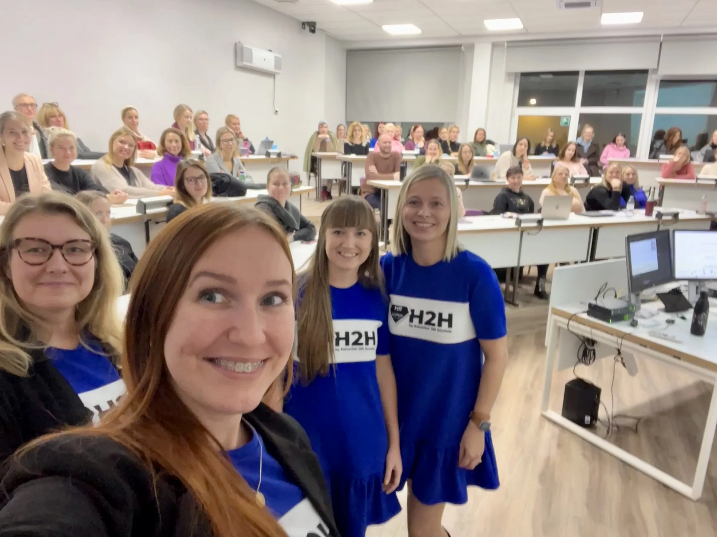 Eesti HR Seltsi juhtgrupp kohtus personalitöö õppijatega