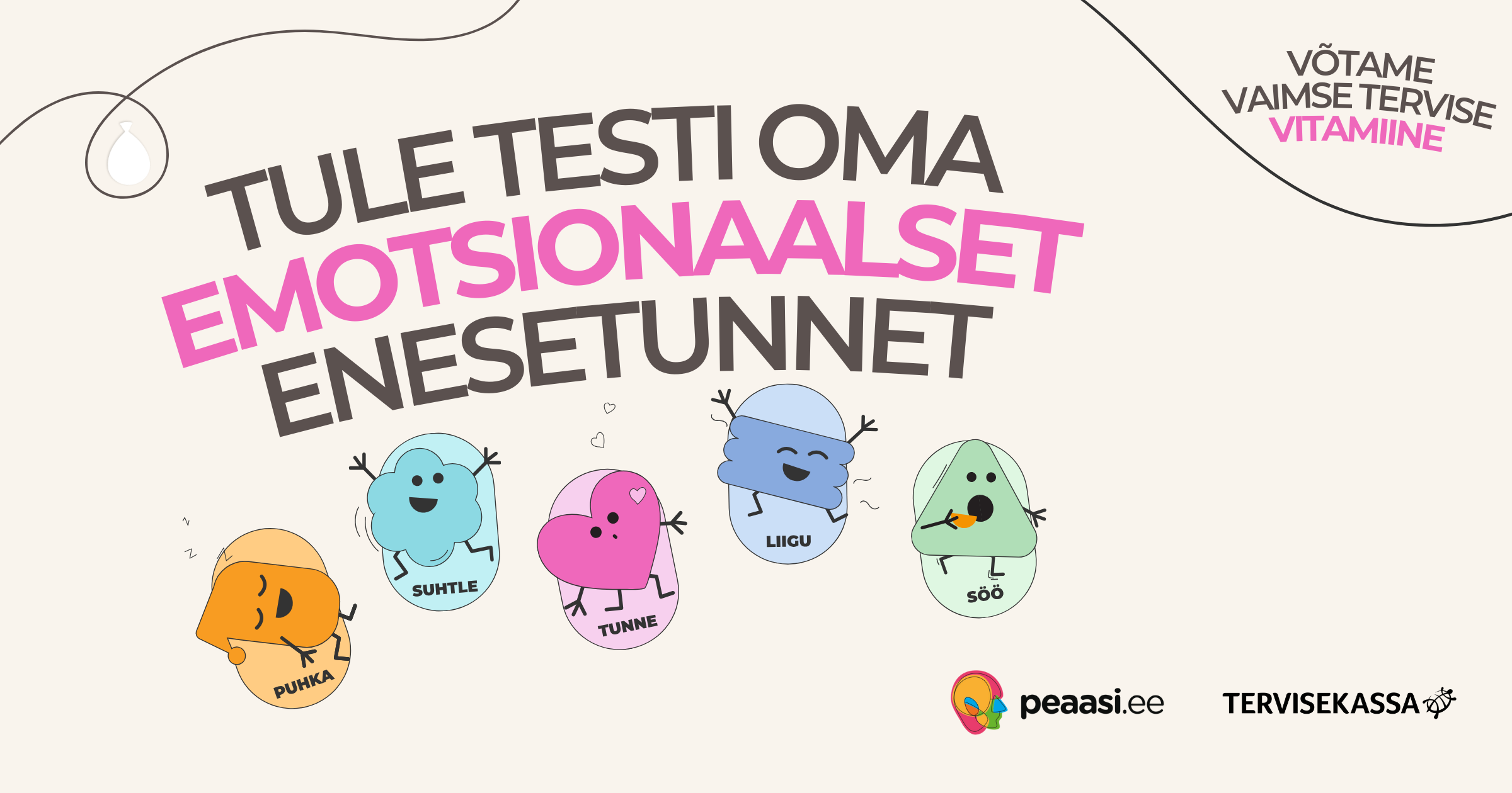 Peaasi.ee kutsub organisatsioone osalema emotsionaalse enesetunde testimises