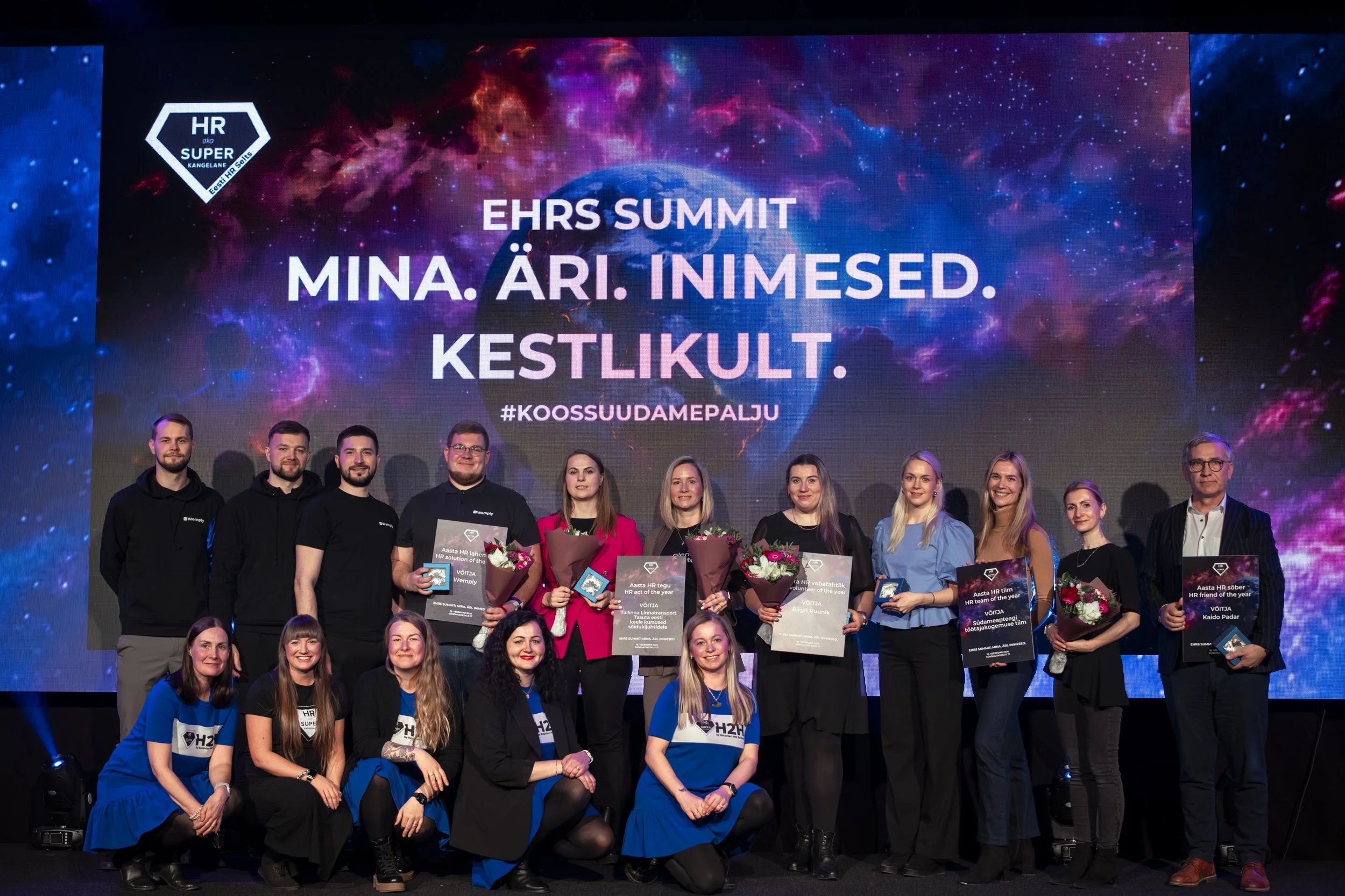 HR auhindade võitjad on selgunud: EHRS SUMMITil tunnustatud valdkonna mõjukaimaid tegijaid