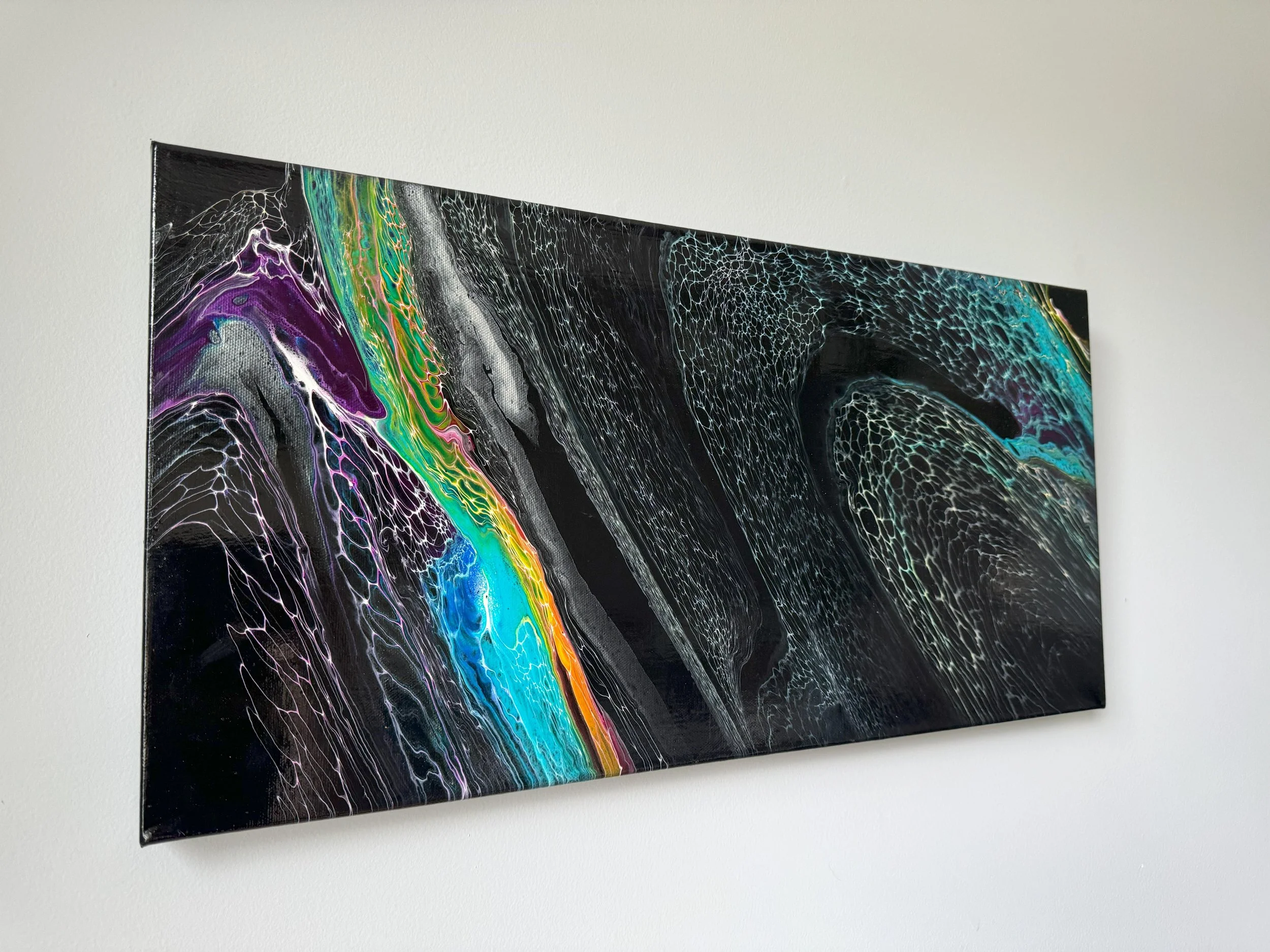 Fluid Art Swipe Class - Cells, Lacing & Negative Space with Fluid Art