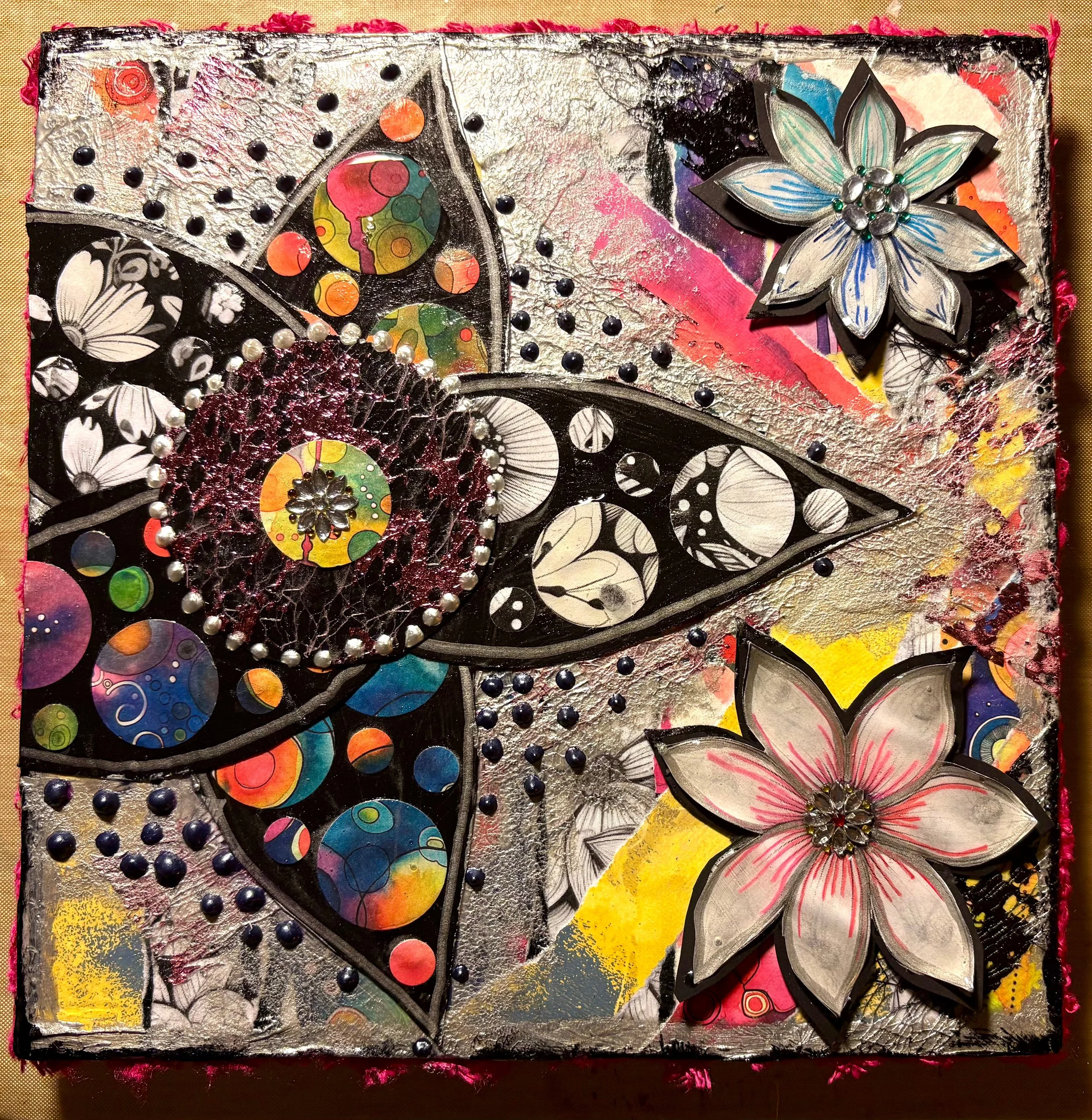 Mixed Media Wall Hanging Workshop - Day 2