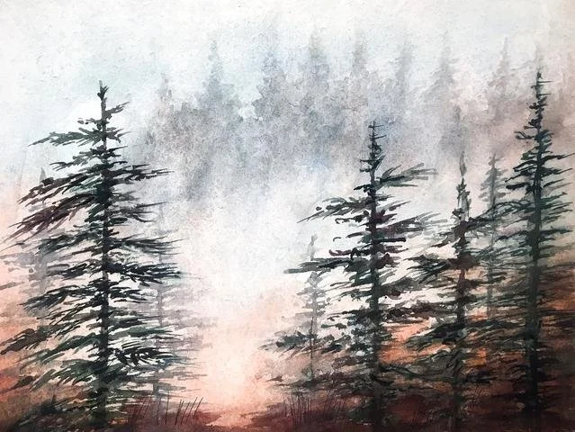 4-week Watercolor series with Sandra