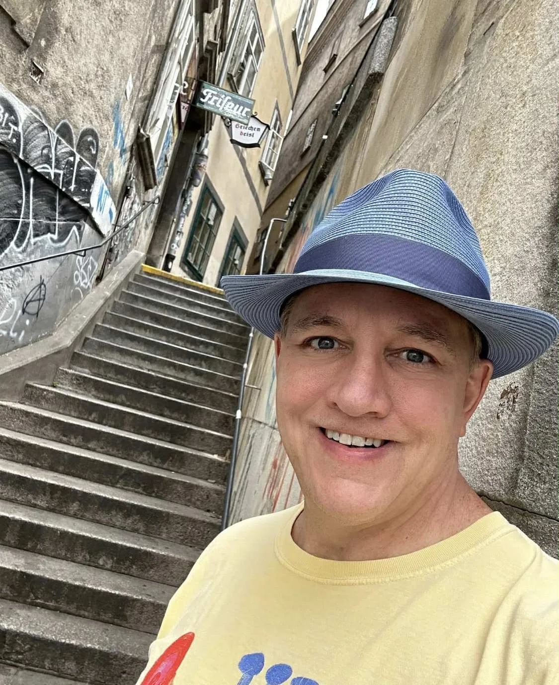 Poet Robert C. Ford @ Vienna, Austria