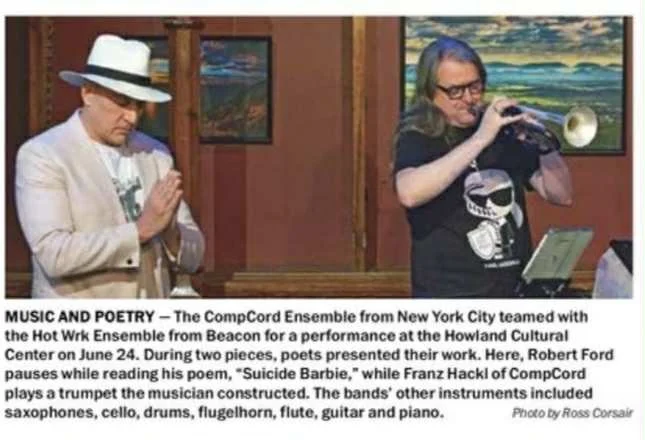 Robert C. Ford (poet) &amp; Franz Hackl (trumpet)