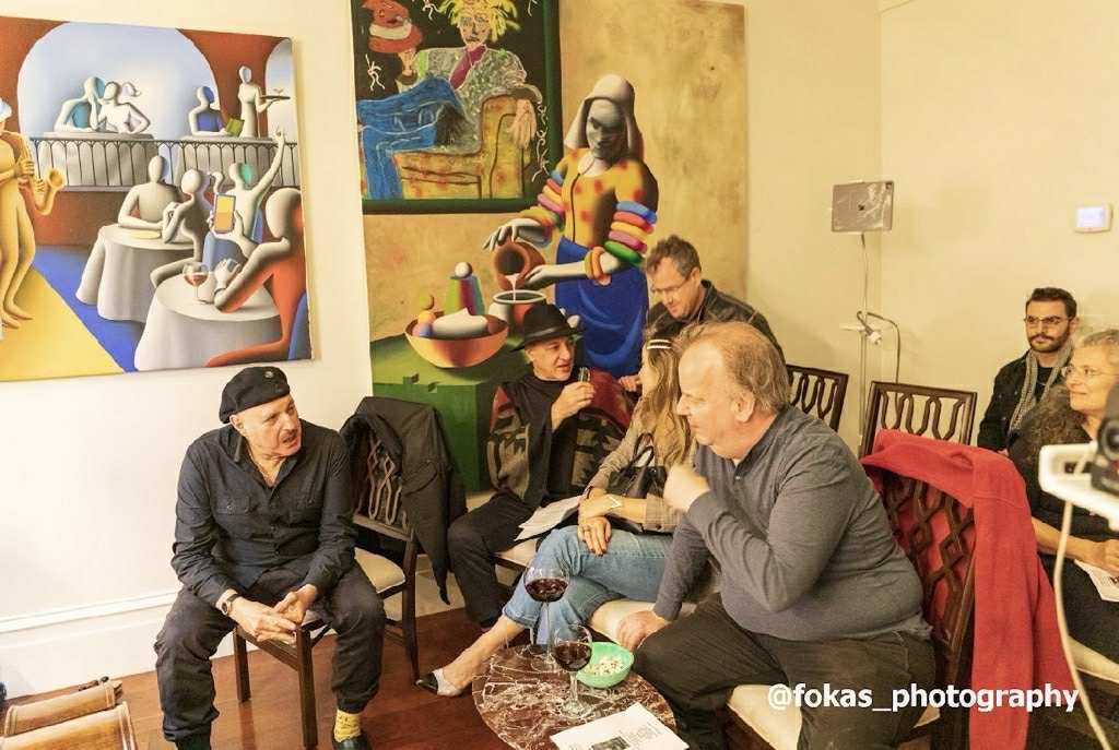  (L to R) Harvey S, Robert C. Ford, Ale G, David Freedman, Charles Coleman  Photo: Peter Fokas 