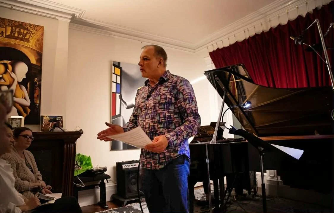 Poet Robert C. Ford @ Kostabi World