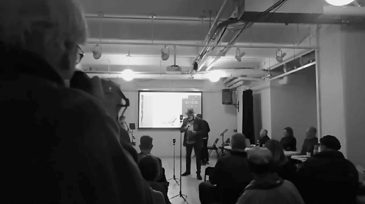  Poet Robert C. Ford w/ Franz Hackl (trumpet), Michiyo Suzuki (clarinet) &amp; Todd Rewoldt (saxophone) 