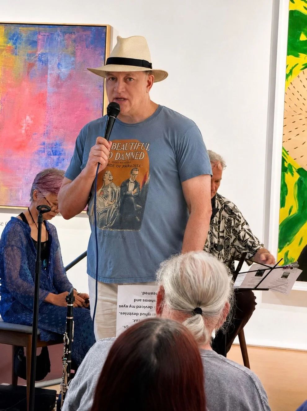 Poet Robert C. Ford @ Jim Kempner Fine Art