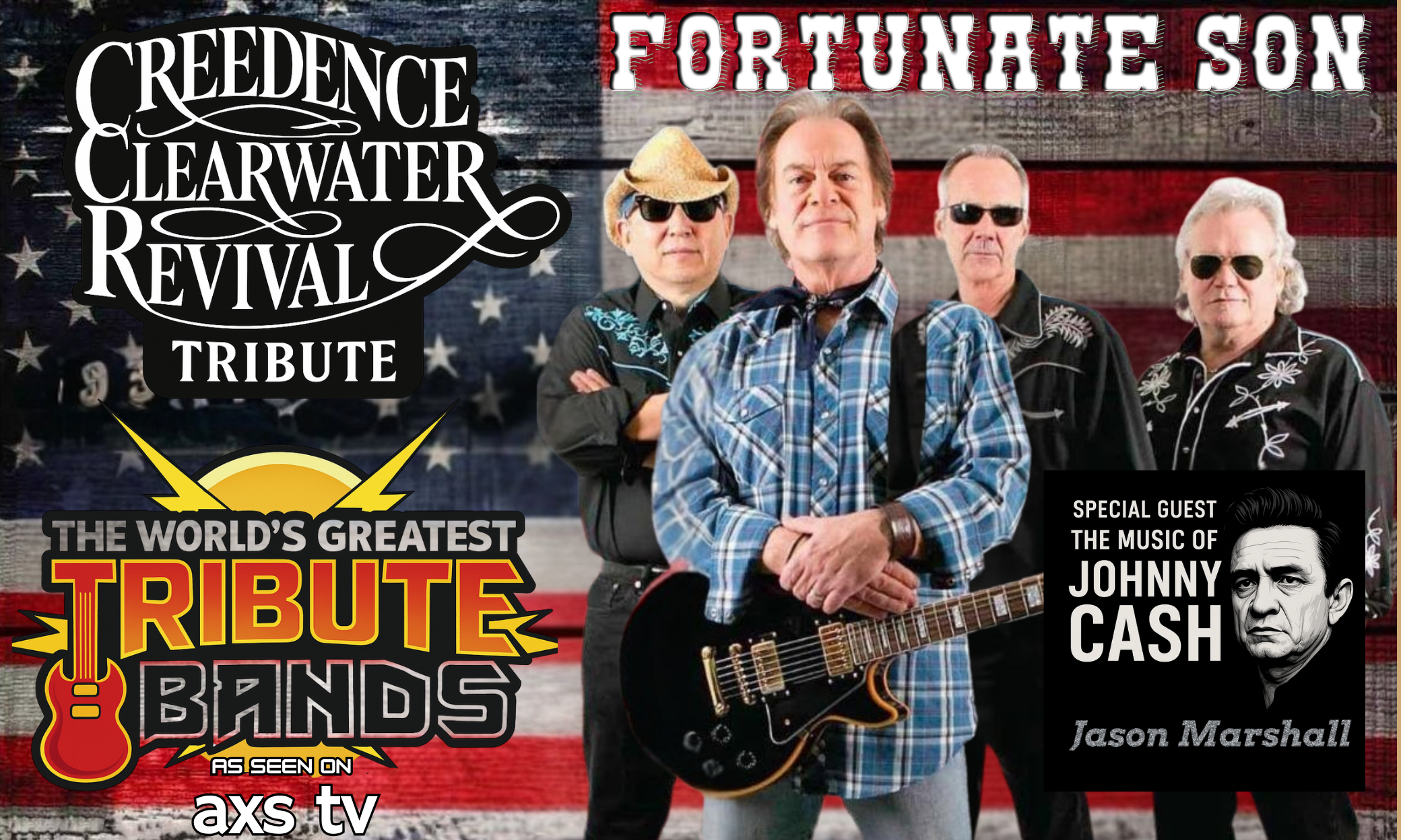 Creedence Clearwater Revival Tribute "Fortunate Son"