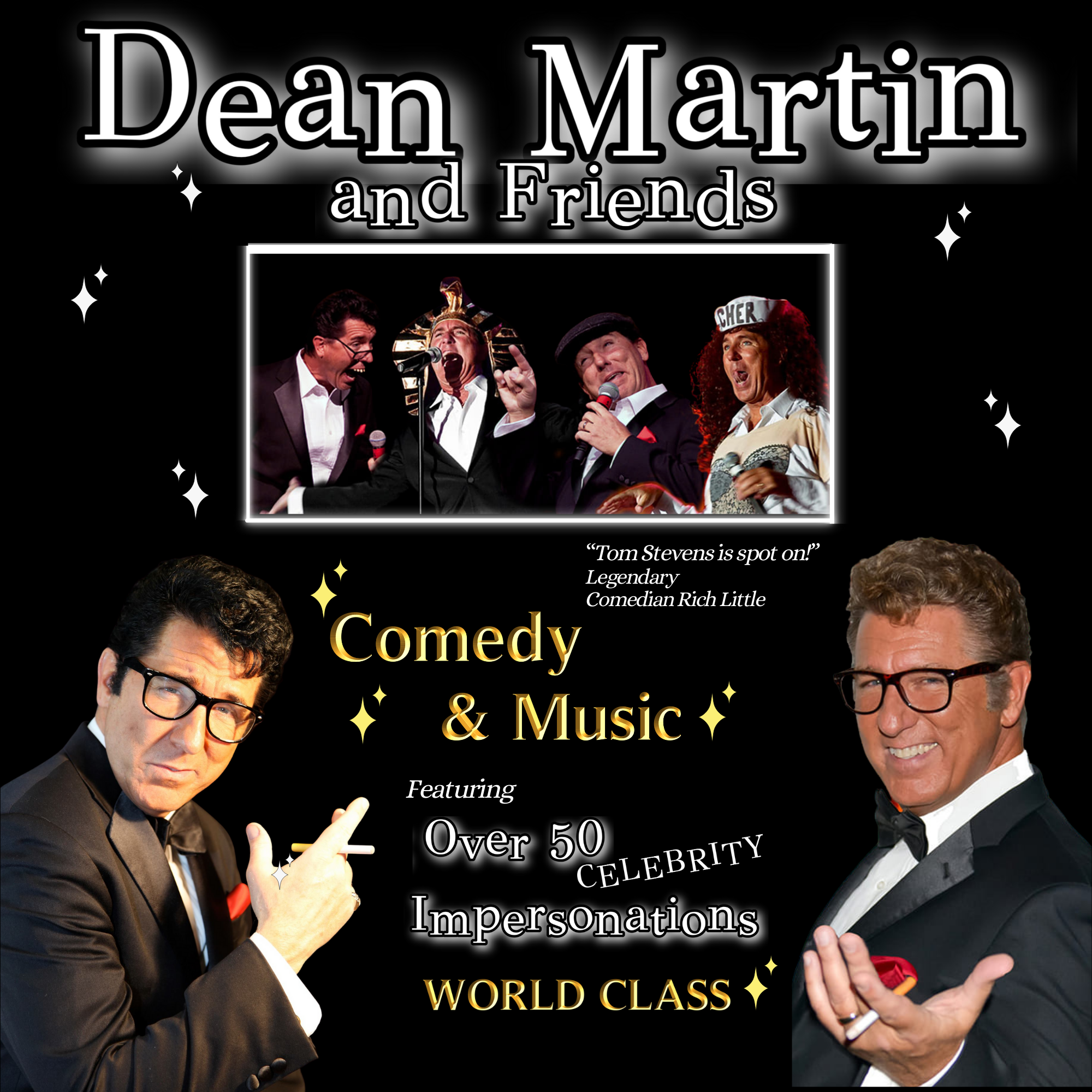 Dean Martin & Friends by Tom Stevens